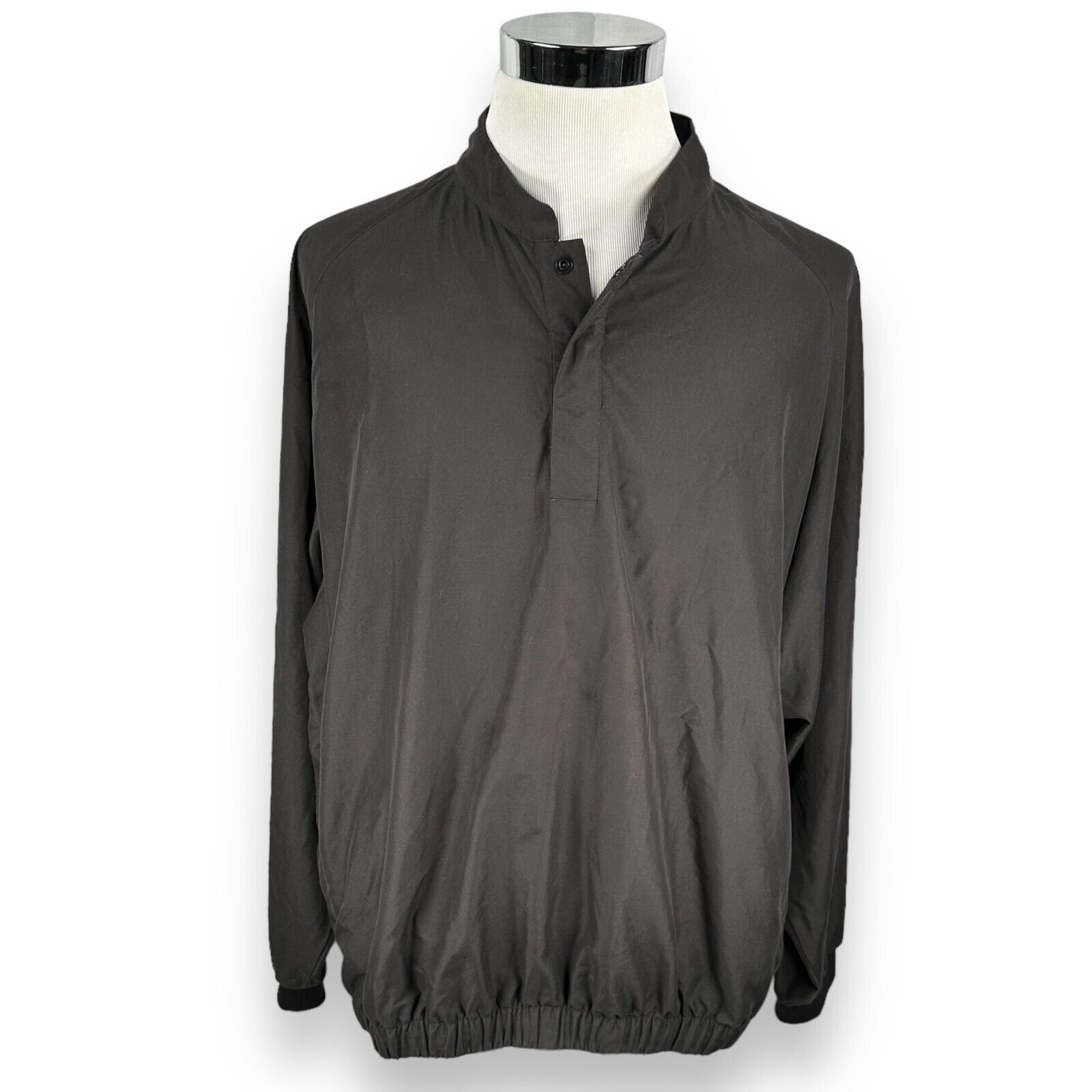 Footjoy FootJoy Pullover Golf Jacket XL Black Medford Lakes Branded Size US XL / EU 56 / 4 - 1 Thumbnail