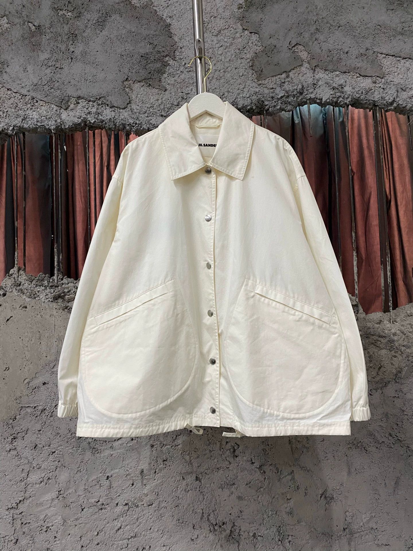 Jil Sander Jil Sander Coach Jacket 32 Near New Size XXS / US 00 / IT 34 - 1 Thumbnail