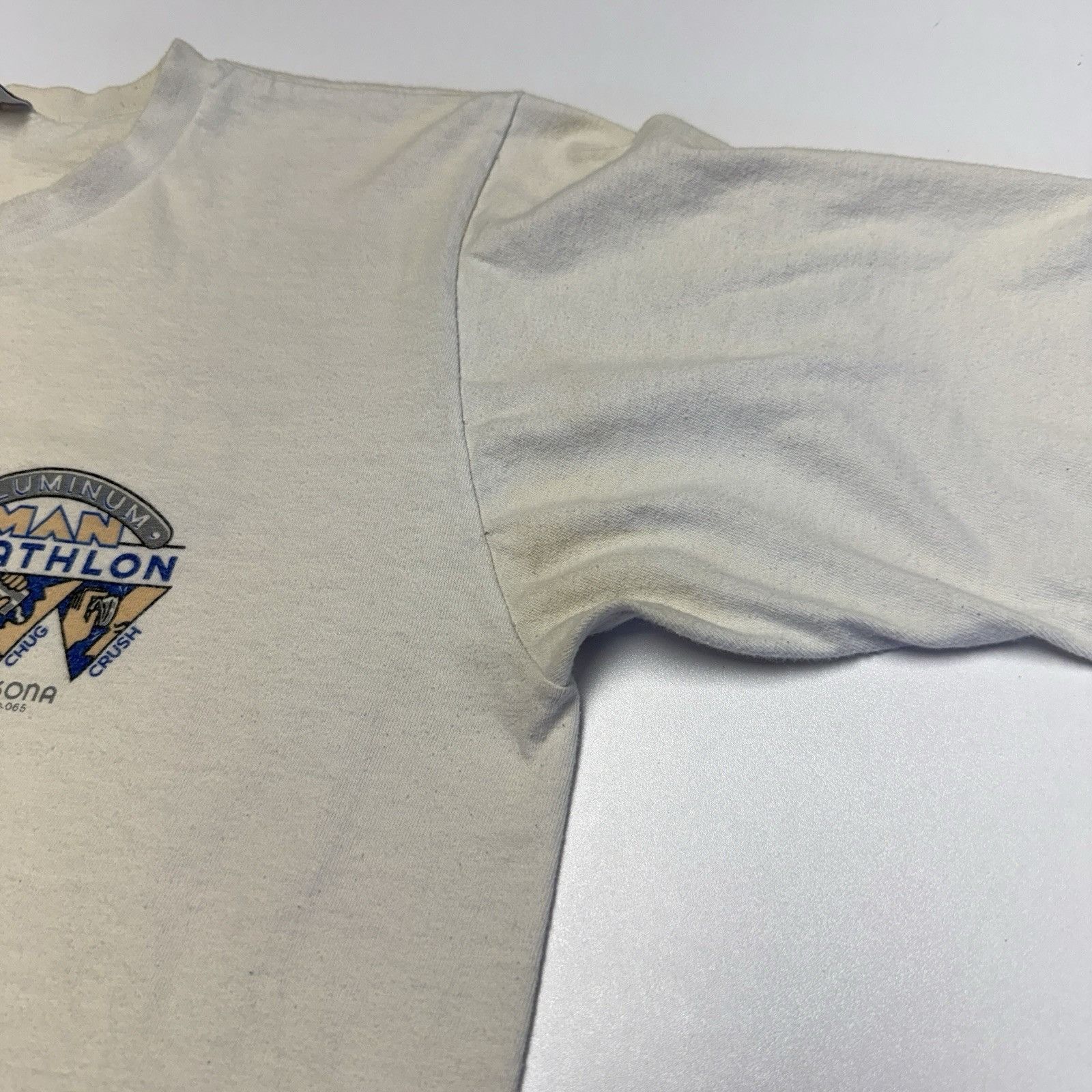 Vintage Vintage 80s Crazy Shirts Kona Triathlon T Shirt Mens Medium Size US M / EU 48-50 / 2 - 6 Thumbnail