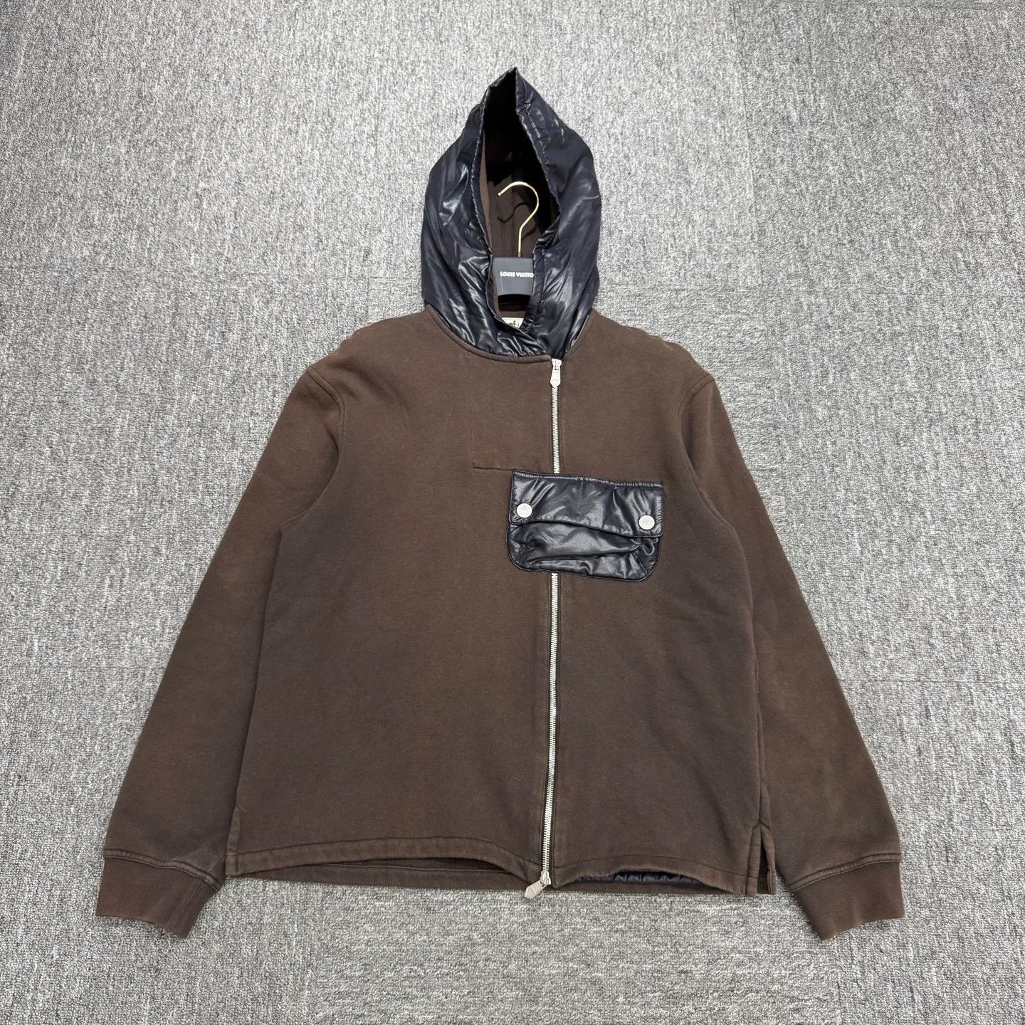 Hermes Hermes Pocket Panel Hooded Sweatshirt Size US M / EU 48-50 / 2 - 1 Thumbnail