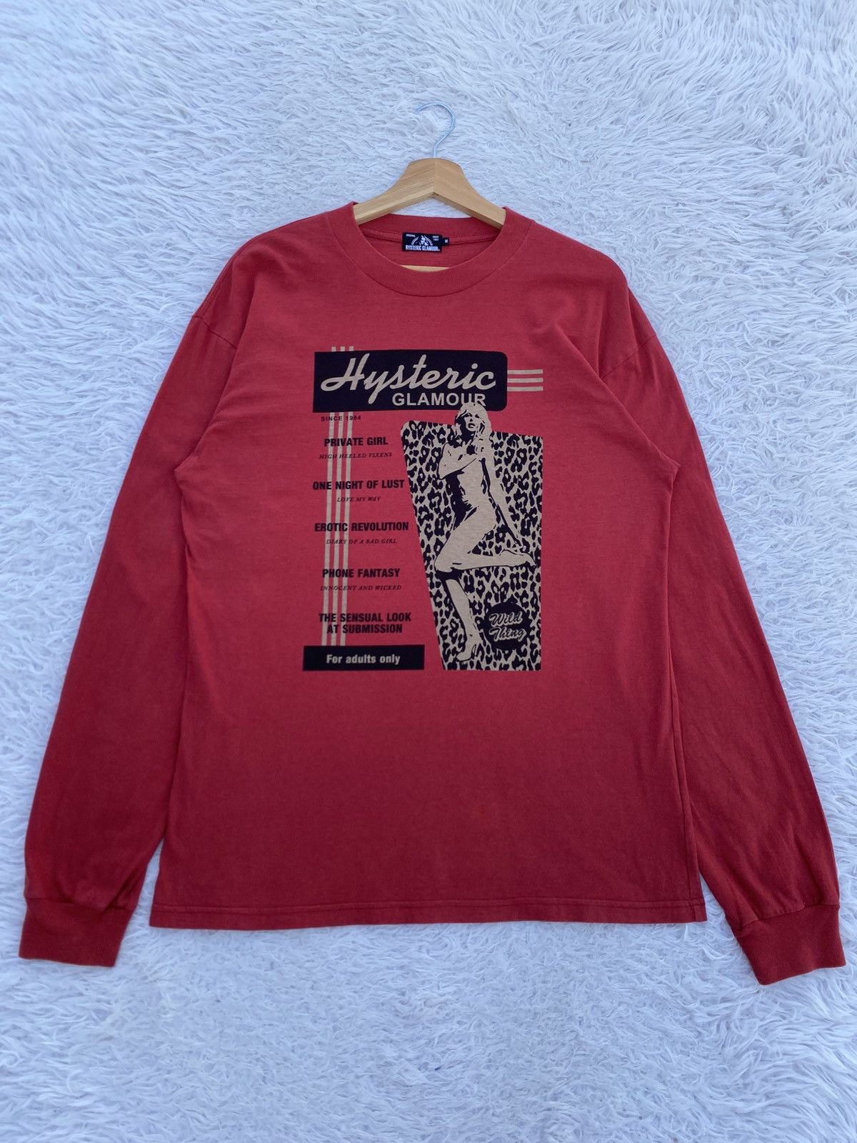 Hysteric Glamour Rare Vintage Hysteric Glamour Sexy Women Longsleeve Tshirt Size US M / EU 48-50 / 2 - 2 Thumbnail
