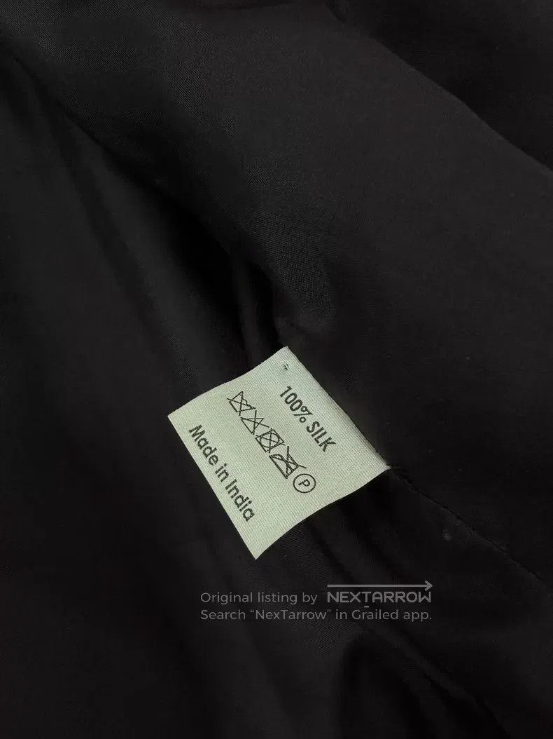 Dries Van Noten Dries Van Noten Black Silk Tassel Short Coat Size M / US 6-8 / IT 42-44 - 7 Thumbnail