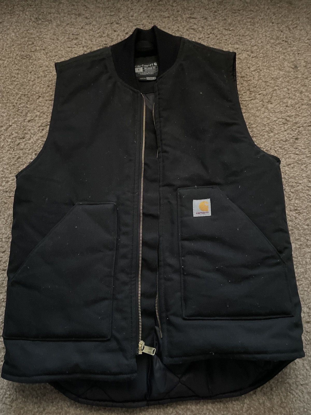 Carhartt black carhartt vest Size 34S - 3 Thumbnail