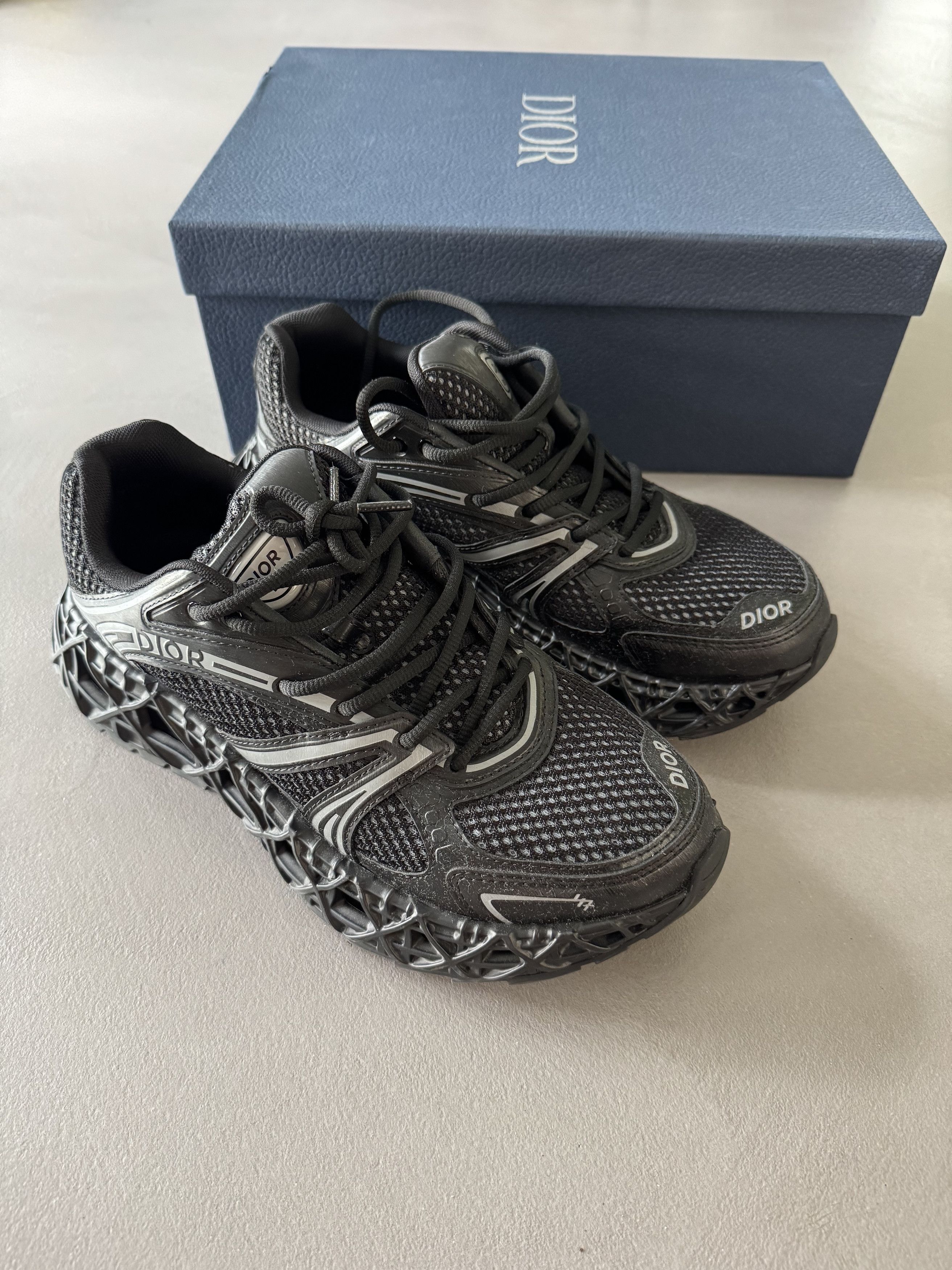 Dior Dior B35 NXXT Technical Fabric and Mesh Sneakers Size US 10 / EU 43 - 8 Thumbnail