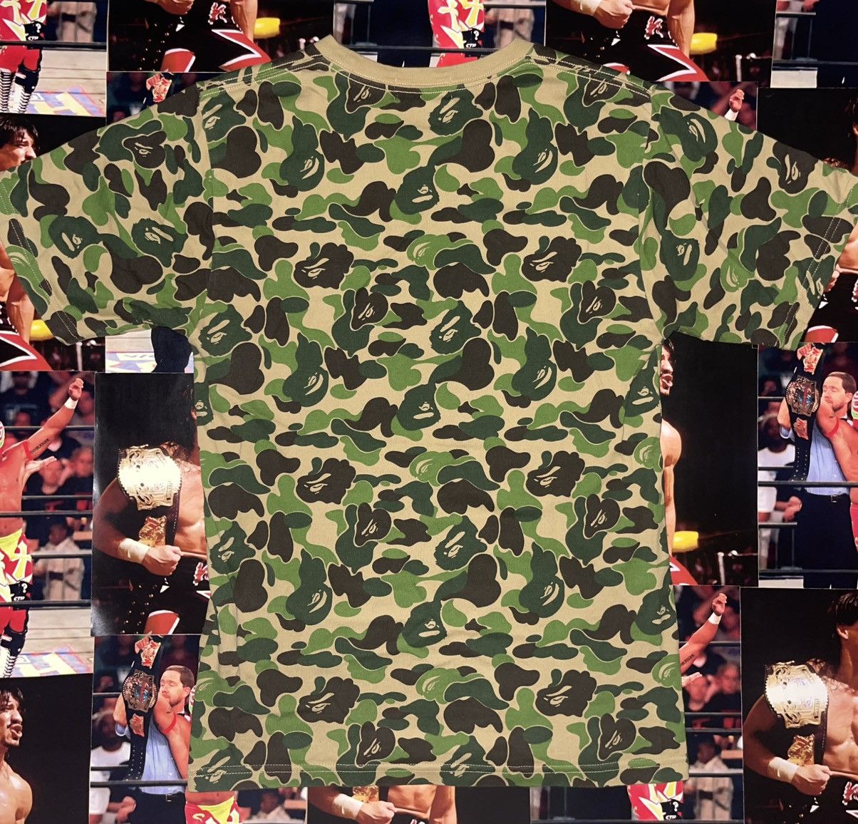 Bape Bape ABC Camo Ape Head One Point Tee (S) Size US S / EU 44-46 / 1 - 4 Thumbnail