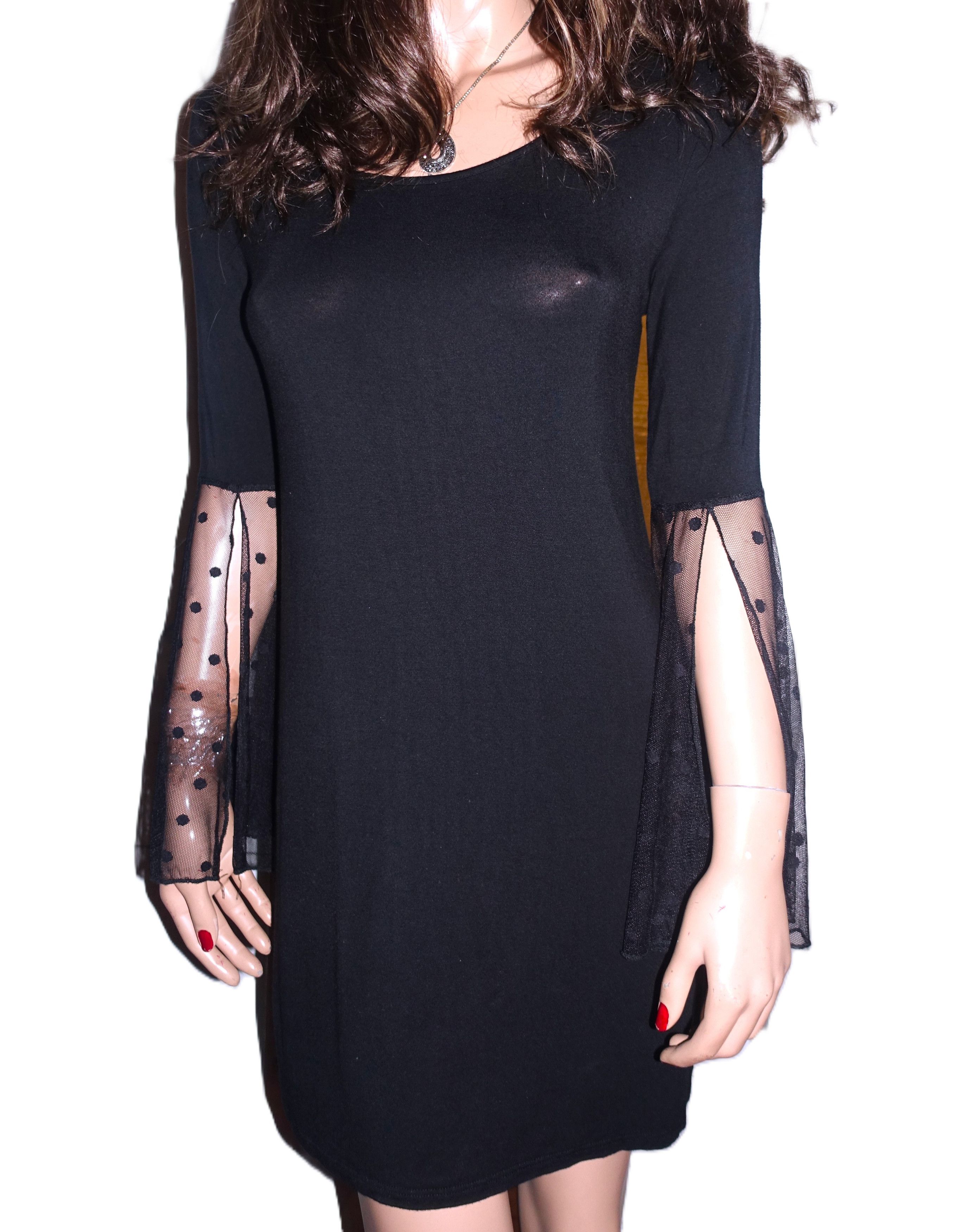 Other AmeLia James Black Lace Polka Dot Dress XS Size XS / US 0-2 / IT 36-38 - 3 Thumbnail