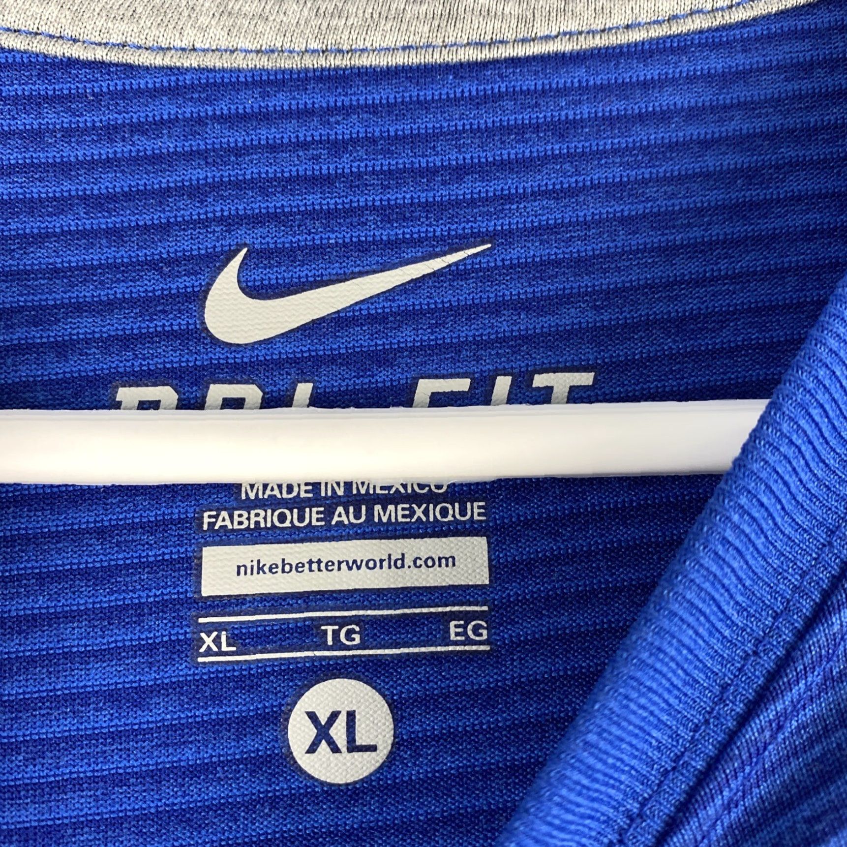 Nike Men's Nike Dri-FIT Running T-Shirt Color Blue XL Soft / 40-35 Size US XL / EU 56 / 4 - 5 Thumbnail