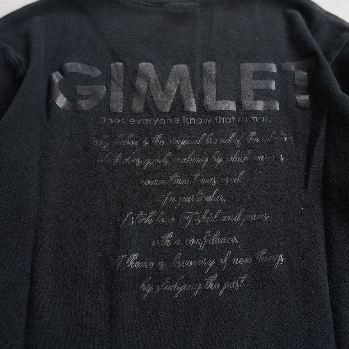 If Six Was Nine Undefined japanese Longsleeve poem ifsixwasnine Lgb style Size US M / EU 48-50 / 2 - 9 Thumbnail