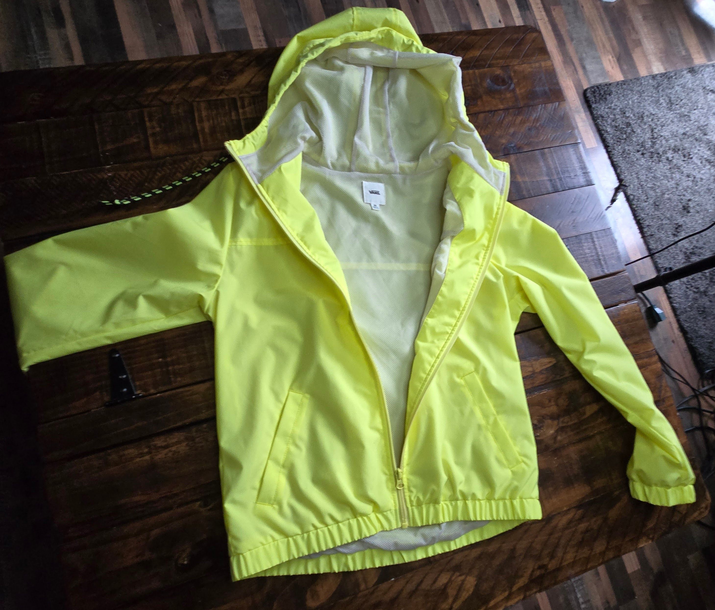Vans Vans Kastle Turvey Windbreaker Jacket Yellow Neon Sz XS C2 Size US XS / EU 42 / 0 - 2 Thumbnail