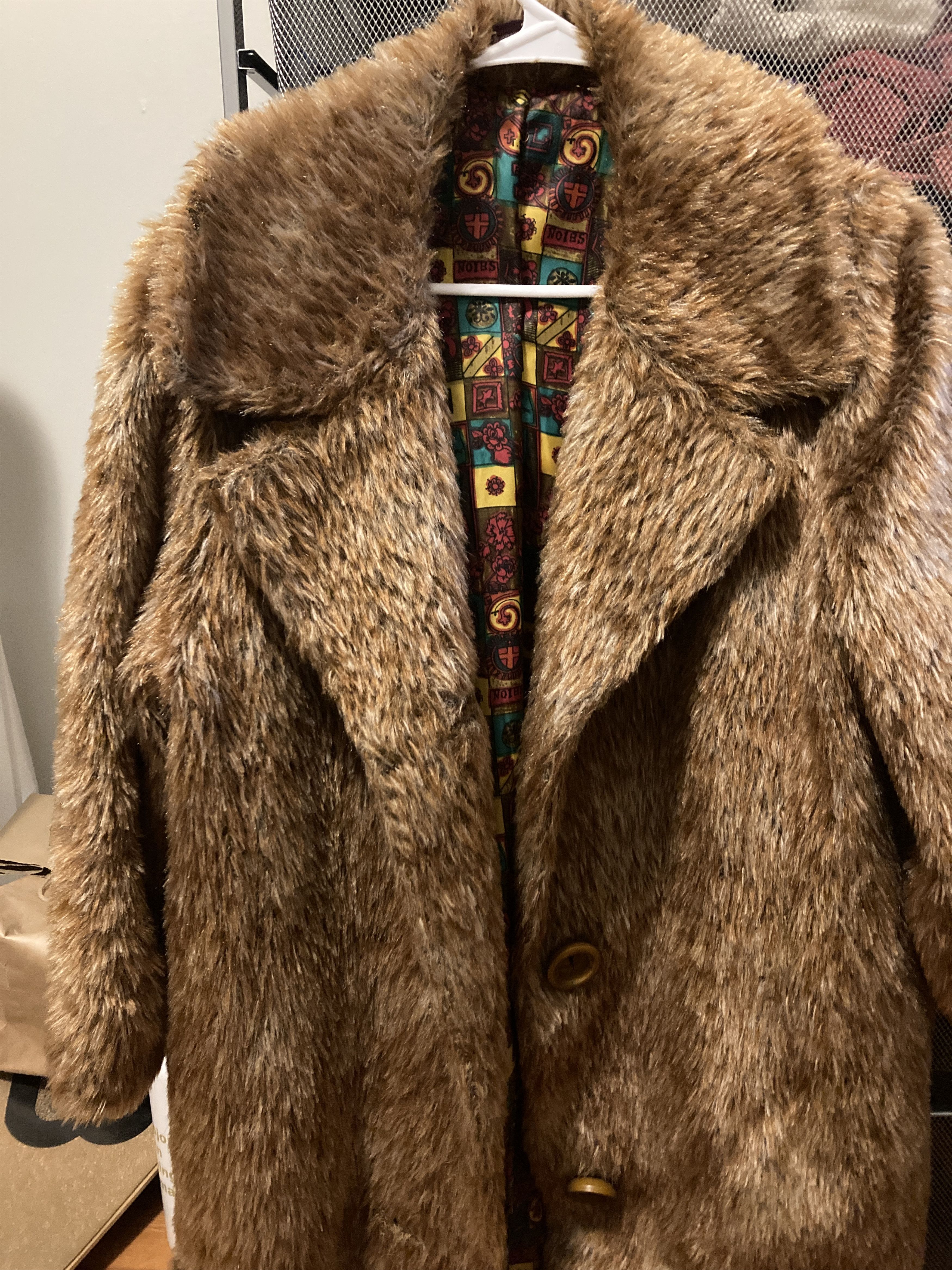 Japanese Brand × Vintage Vintage Japanese Faux Fur Coat Size M / US 6-8 / IT 42-44 - 1 Preview