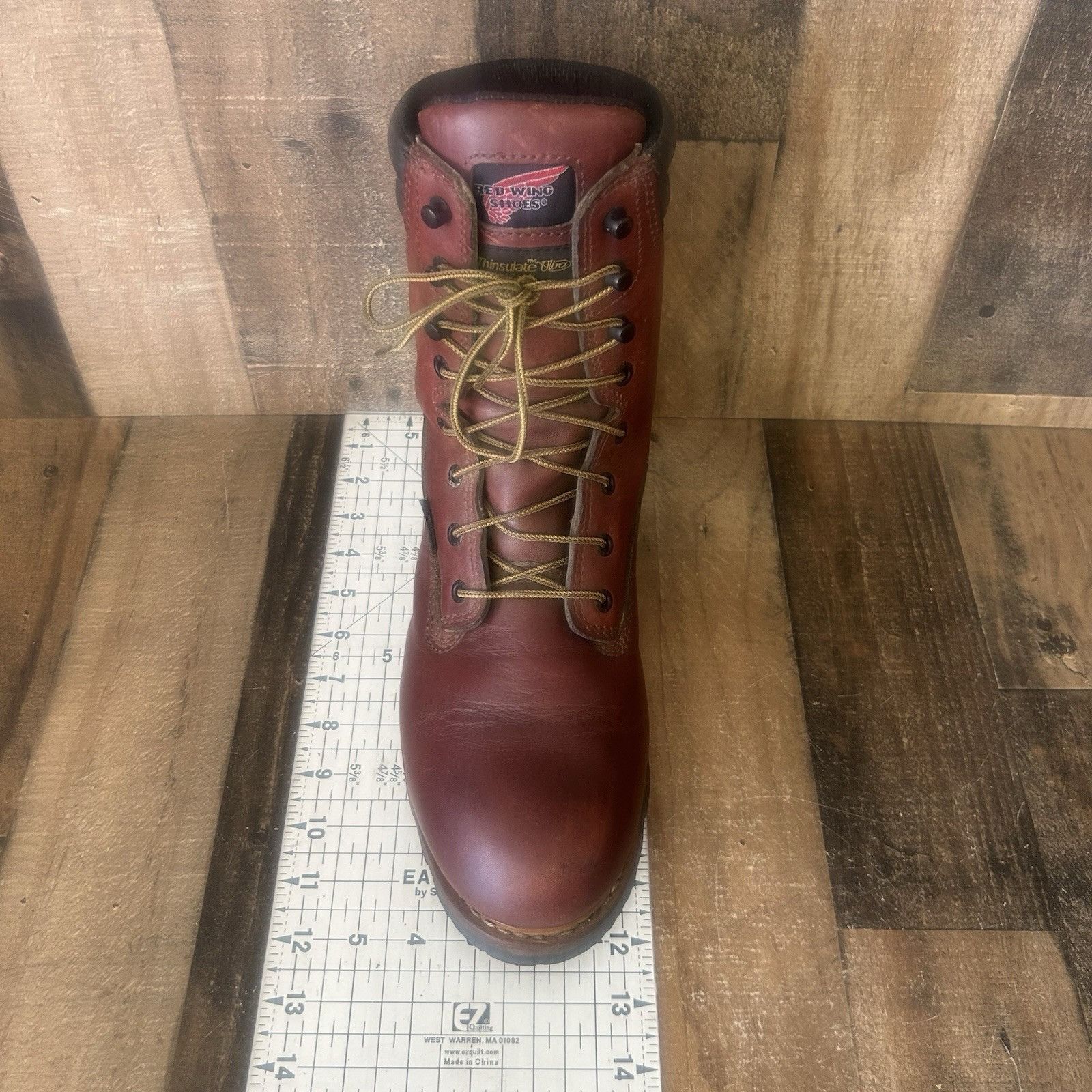 Red Wing Red Wing 1201 EH Lace Up Waterproof Work Boots Mens 9.5 EE Size US 9.5 / EU 42-43 - 5 Thumbnail