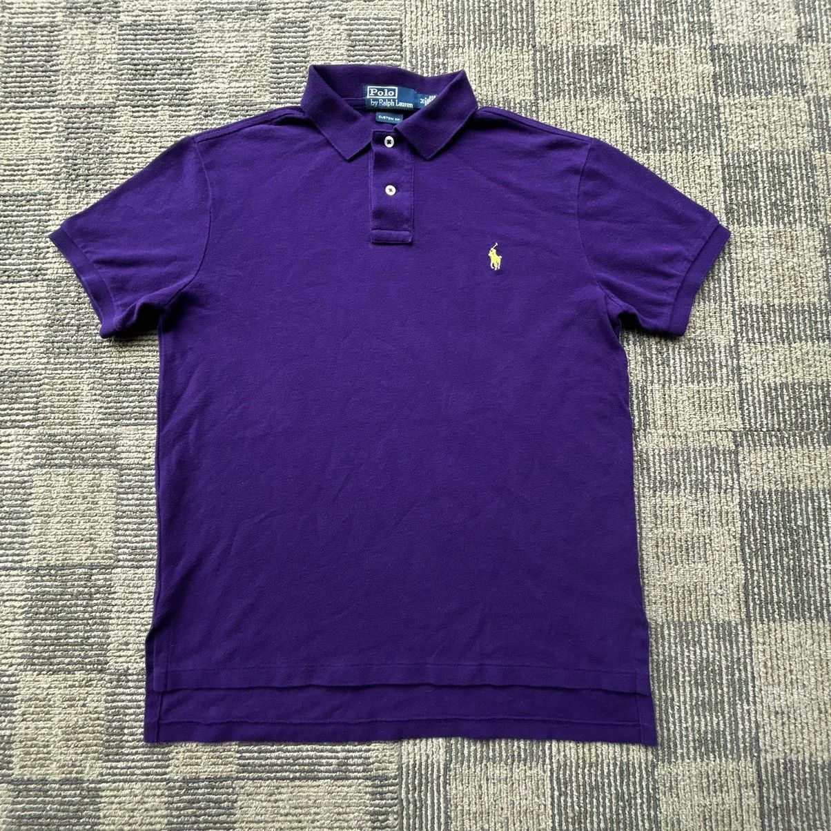 Polo Ralph Lauren Polo Ralph Lauren Purple/ Yellow Pony Mens 100% Cotton Size US M / EU 48-50 / 2 - 1 Thumbnail