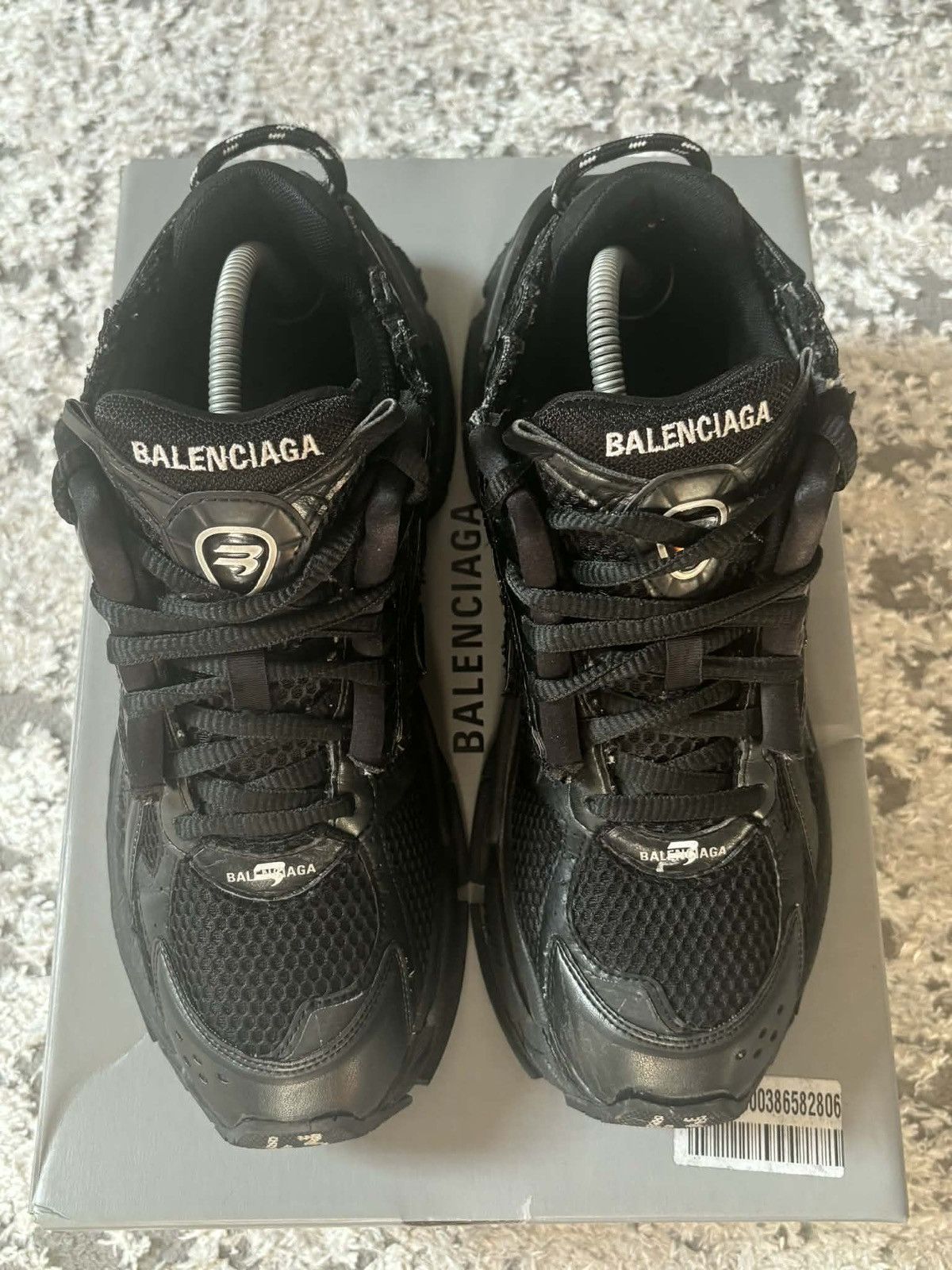 Balenciaga Balenciaga Runner Black 43 US 10 Size US 10 / EU 43 - 3 Thumbnail
