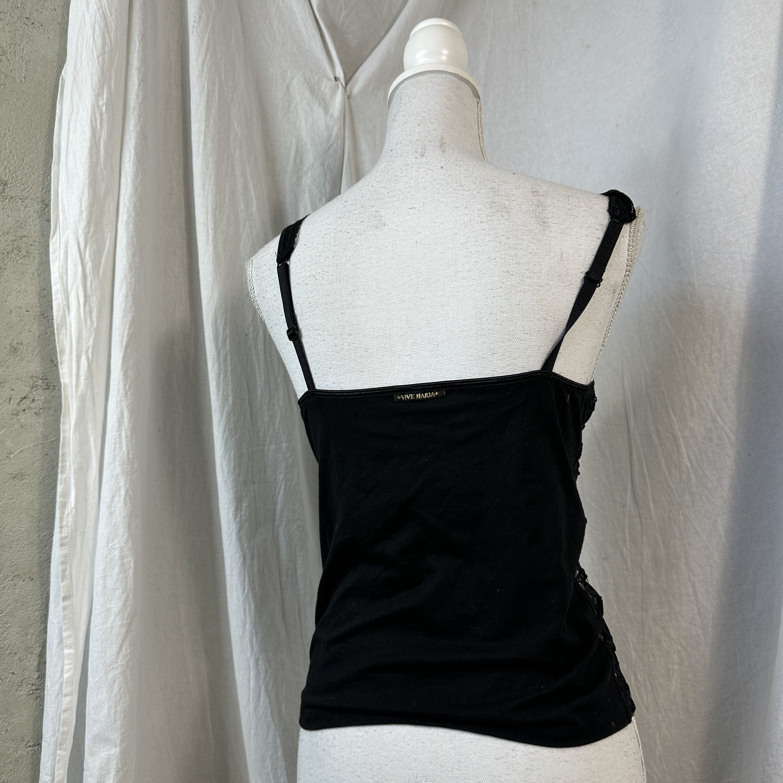 Vintage Top Mesh Vintage Vive Maria Y2K Size L / US 10 / IT 46 - 4 Thumbnail