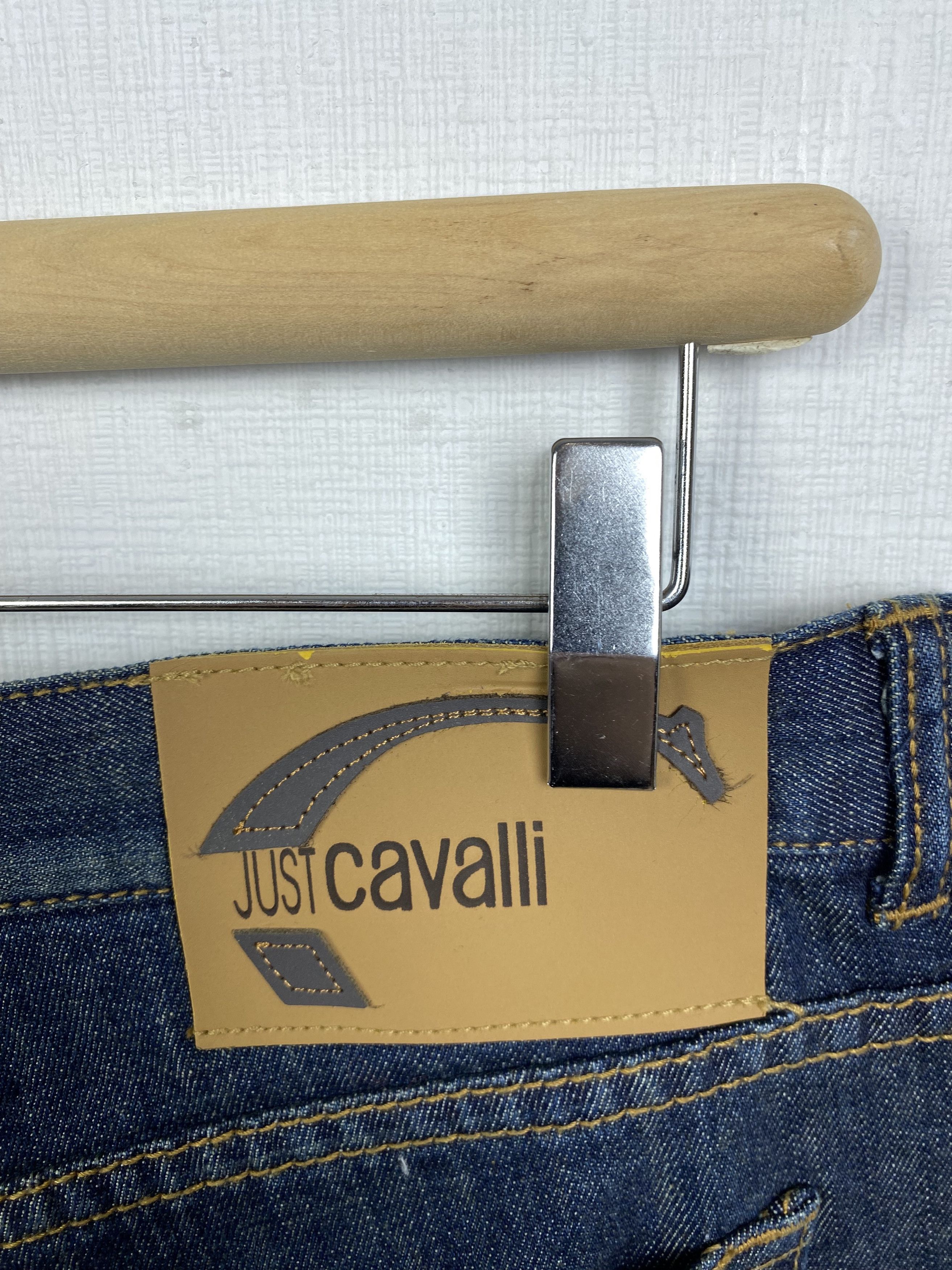 Roberto Cavalli Just Cavalli Denim Jeans Embroidered Logo size 52 Size US 36 / EU 52 - 10 Thumbnail