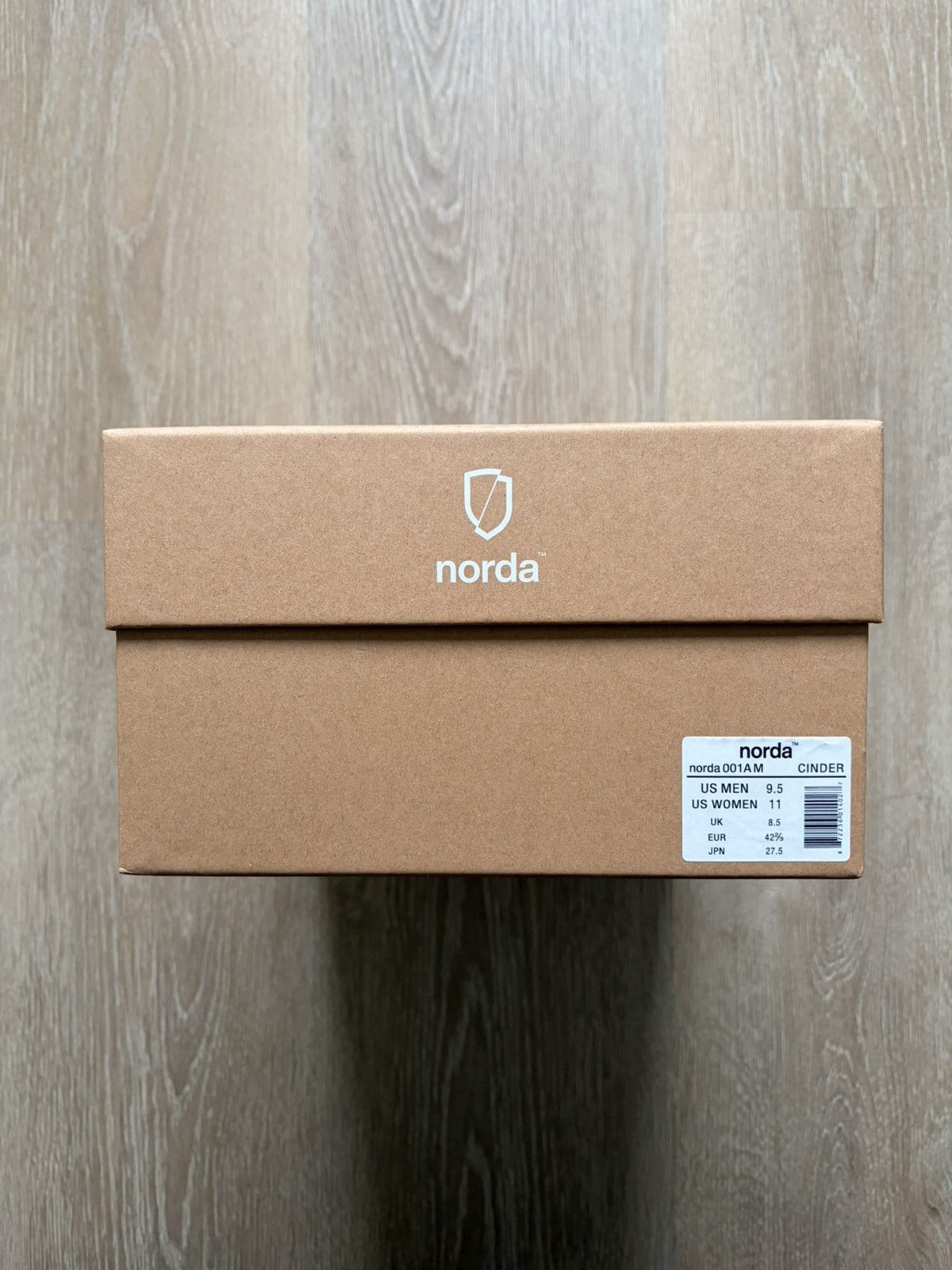 norda Norda 001A (Cinder) Size US 9.5 / EU 42-43 - 7 Thumbnail