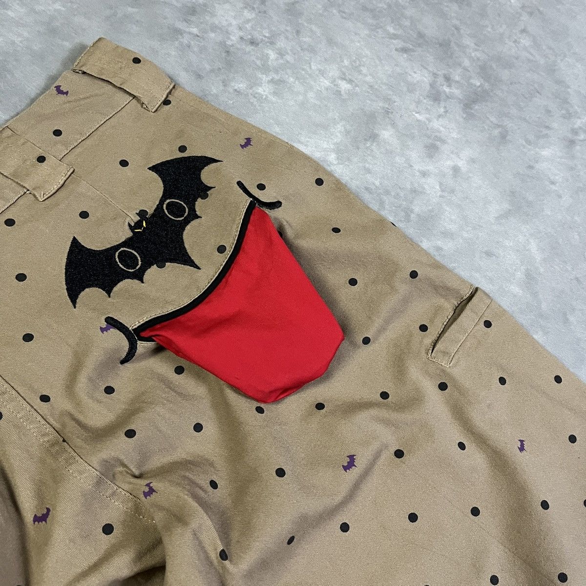 Hysteric Glamour Up! Smile Polkadot Batman Pants Size US 30 / EU 46 - 14 Thumbnail