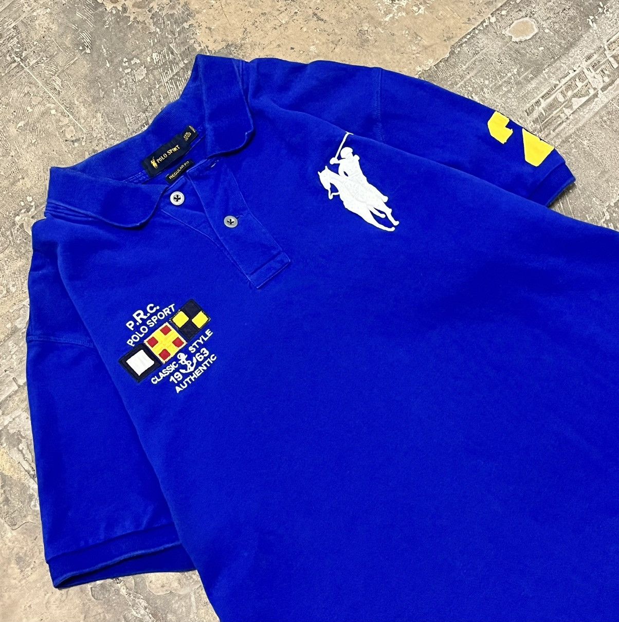 Polo Ralph Lauren × Vintage Polo Ralph Lauren vintage button up polo sport hype rare Size US XL / EU 56 / 4 - 2 Thumbnail