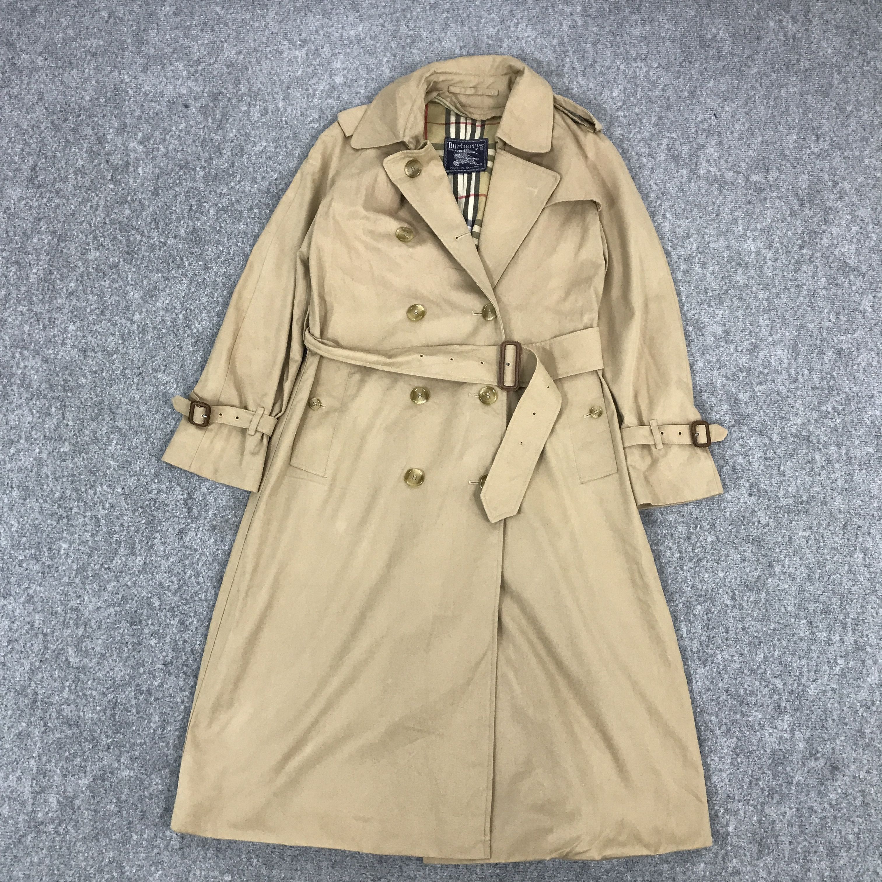 Burberry BURBERRYS LONG COAT JACKET Size US M / EU 48-50 / 2 - 1 Thumbnail