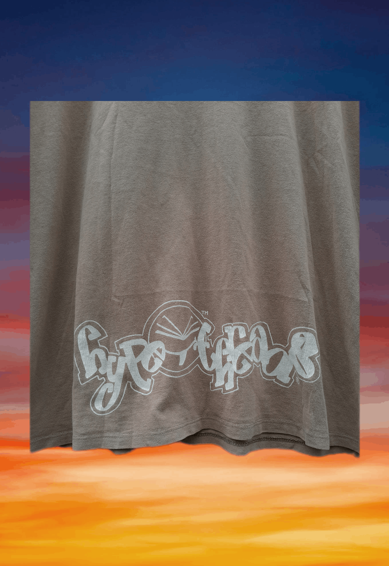 Vintage Vintage 90s HYPE THREADS Clothing skateboard t-shirt Size US L / EU 52-54 / 3 - 3 Thumbnail