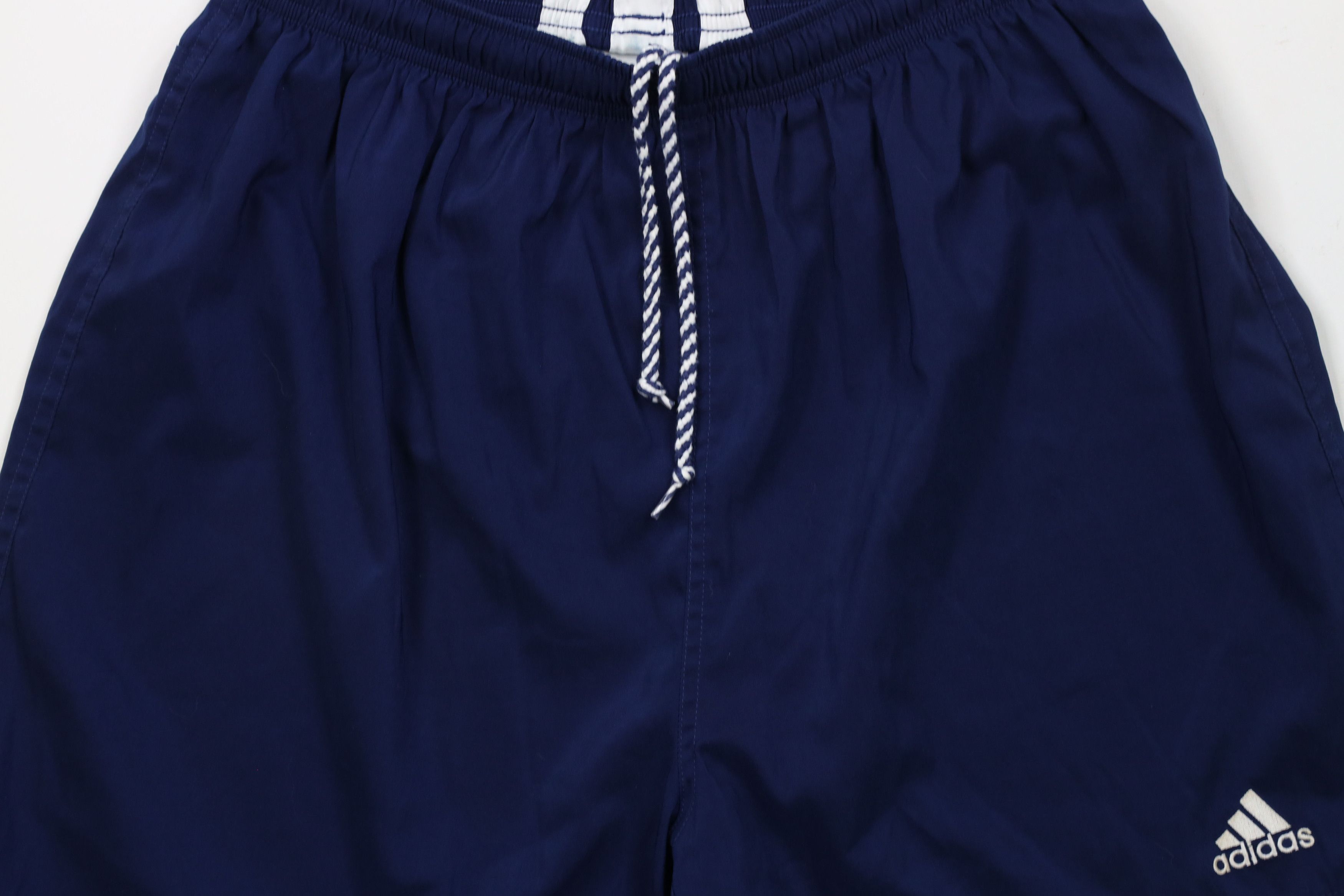 Adidas × Vintage Vintage 90s Adidas Running Jogging Soccer Shorts Blue Size US 32 / EU 48 - 3 Thumbnail