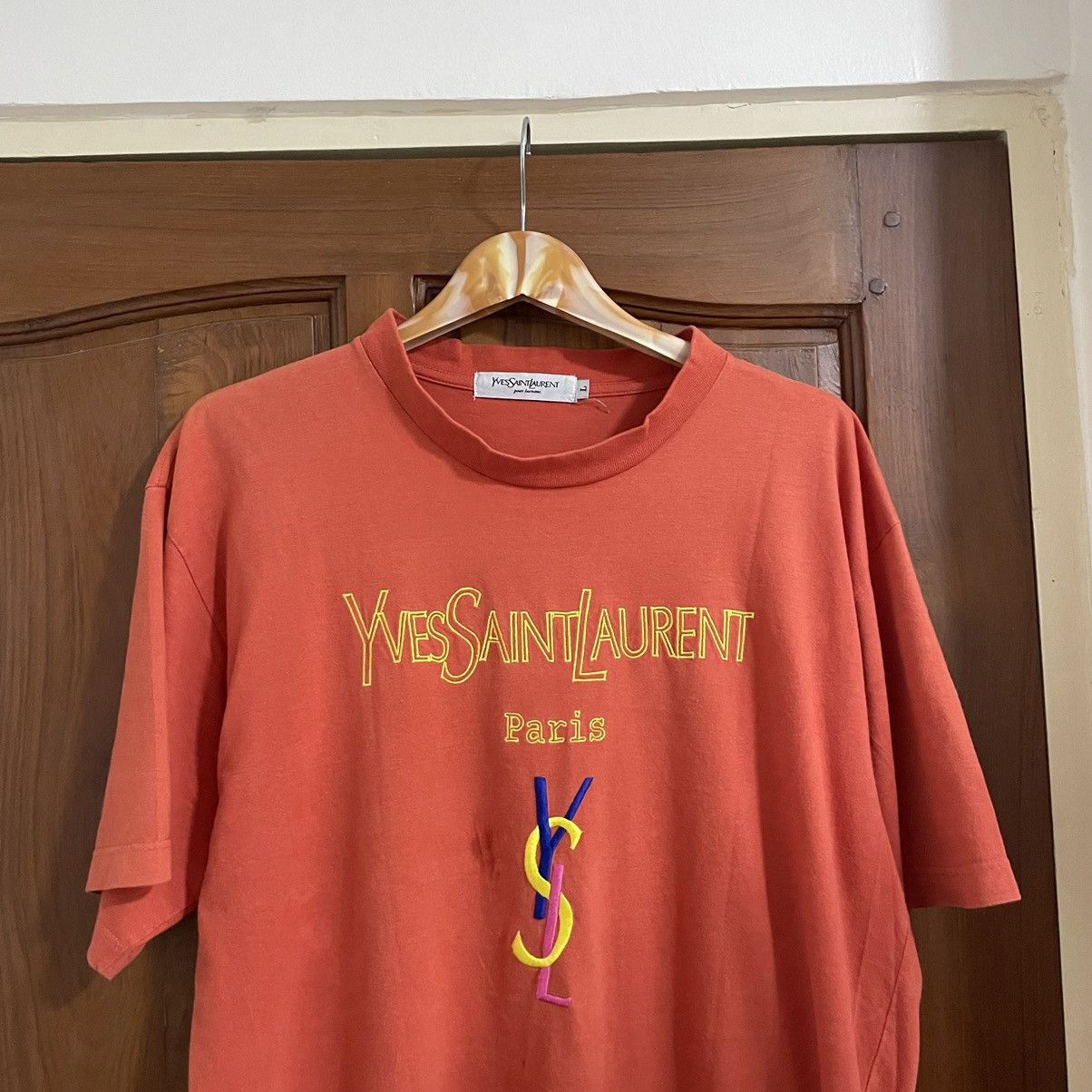 Yves Saint Laurent Yves Saint Laurent Paris Bootleg Tee Size US L / EU 52-54 / 3 - 1 Thumbnail