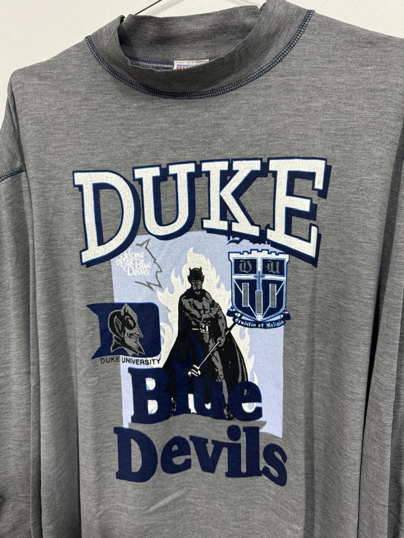 Vintage Vintage Duke Blue Devils Long Sleeve Tee Size US L / EU 52-54 / 3 - 2 Thumbnail