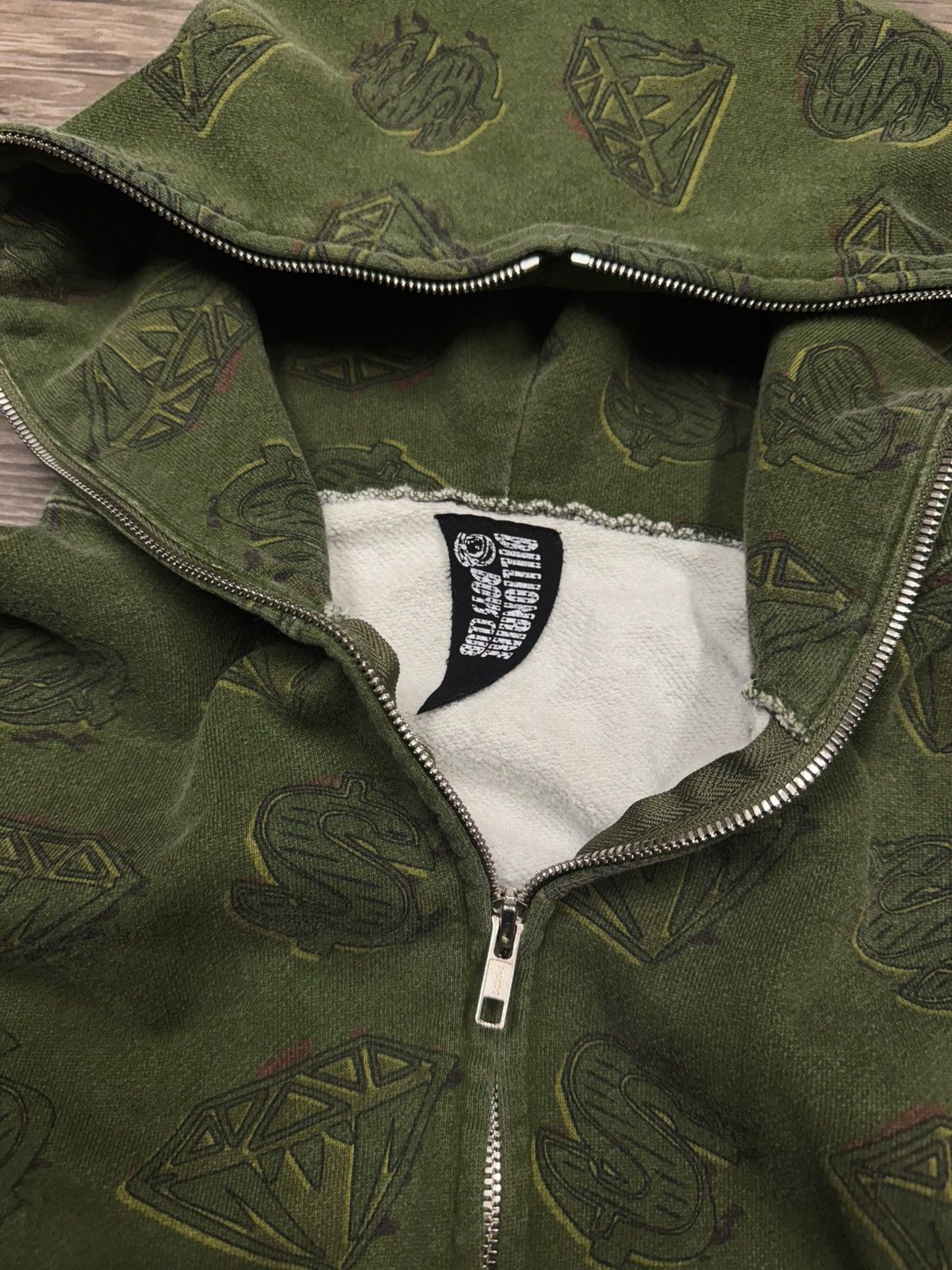Billionaire Boys Club Billionaire Boys Club Money & Diamonds Early 2000’s Hoodie Size US L / EU 52-54 / 3 - 5 Thumbnail