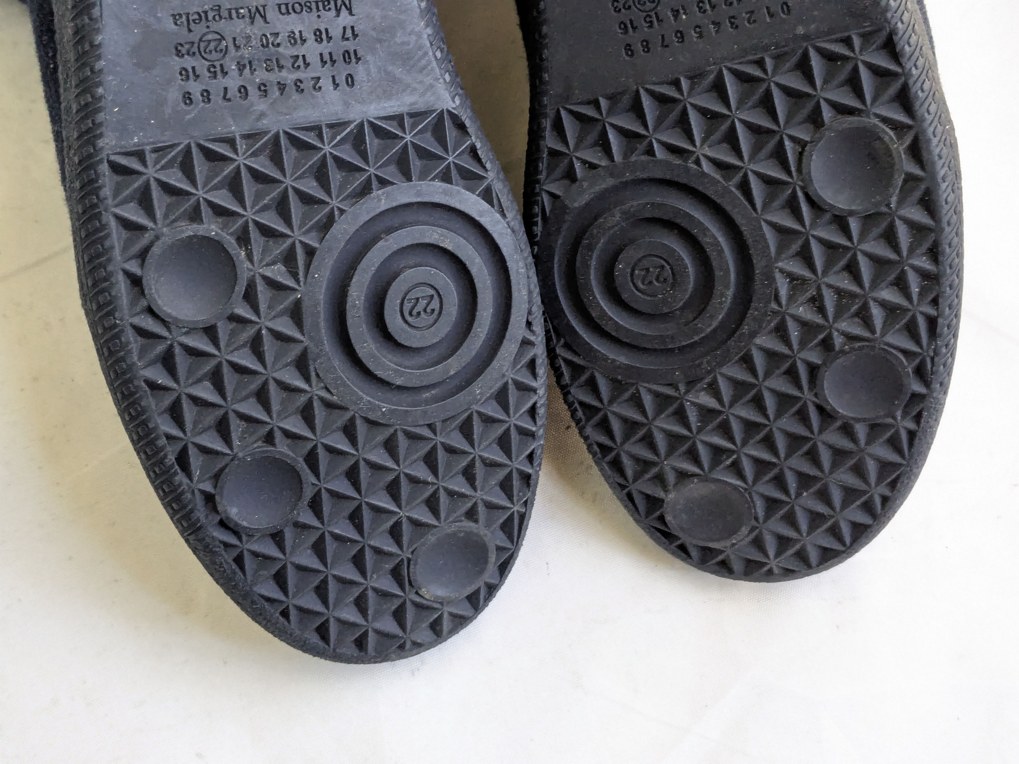 Maison Margiela Future Navy Blue 8 41 Wool Leather