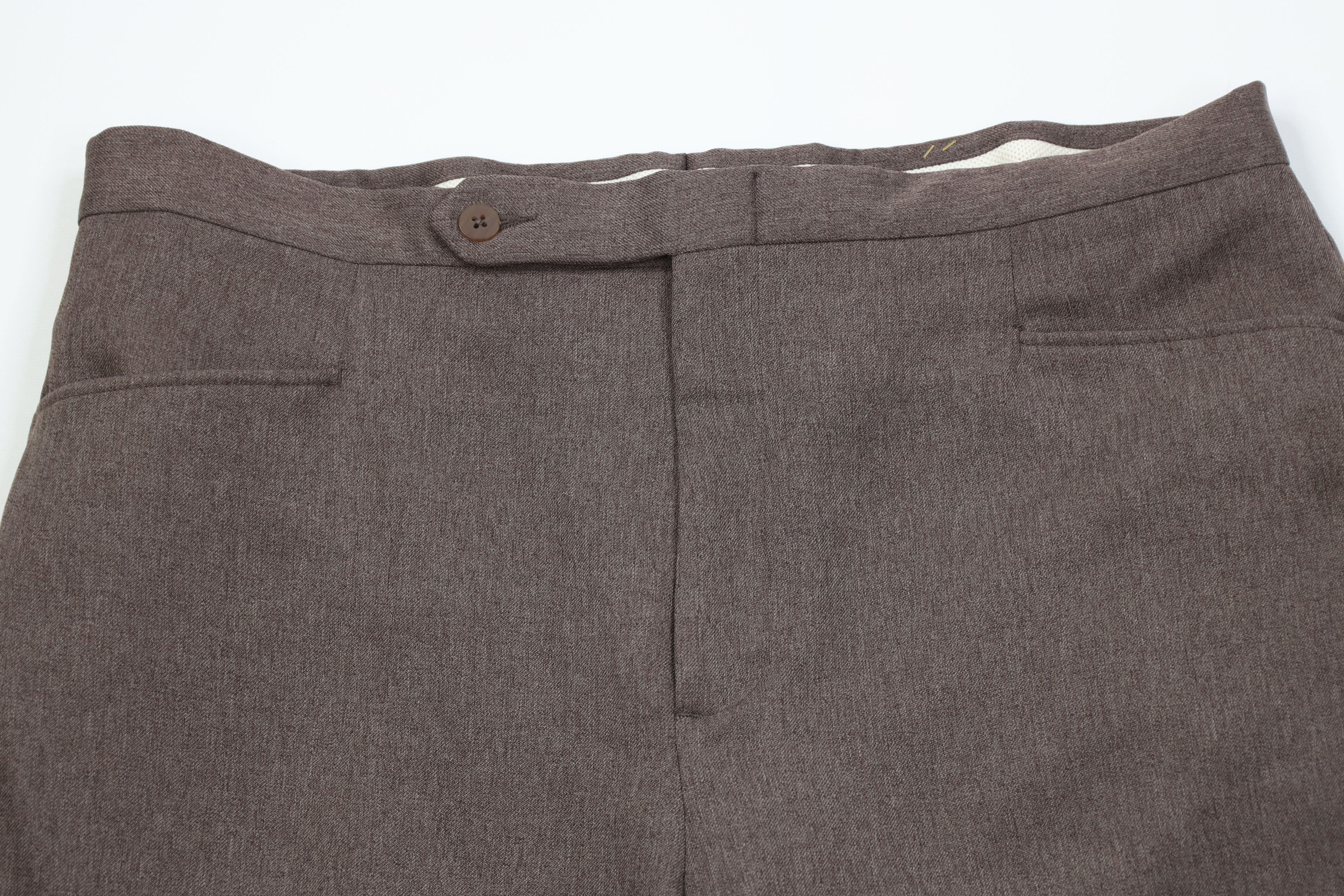 Vintage Vintage 70s Streetwear Wide Leg Chino Pants Brown USA Size US 36 / EU 52 - 2 Thumbnail