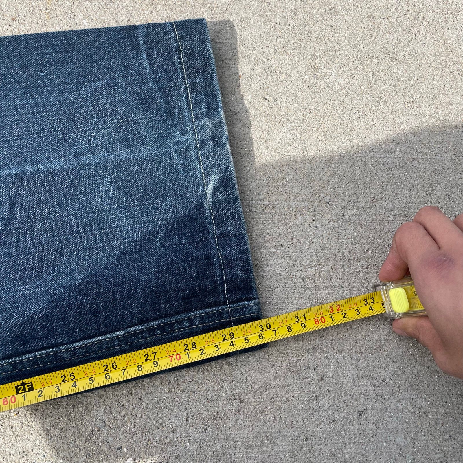 Mecca Mecca USA Jeans 36x30 Baggy Denim Dark Wash Y2K Streetwear Size US 36 / EU 52 - 8 Thumbnail