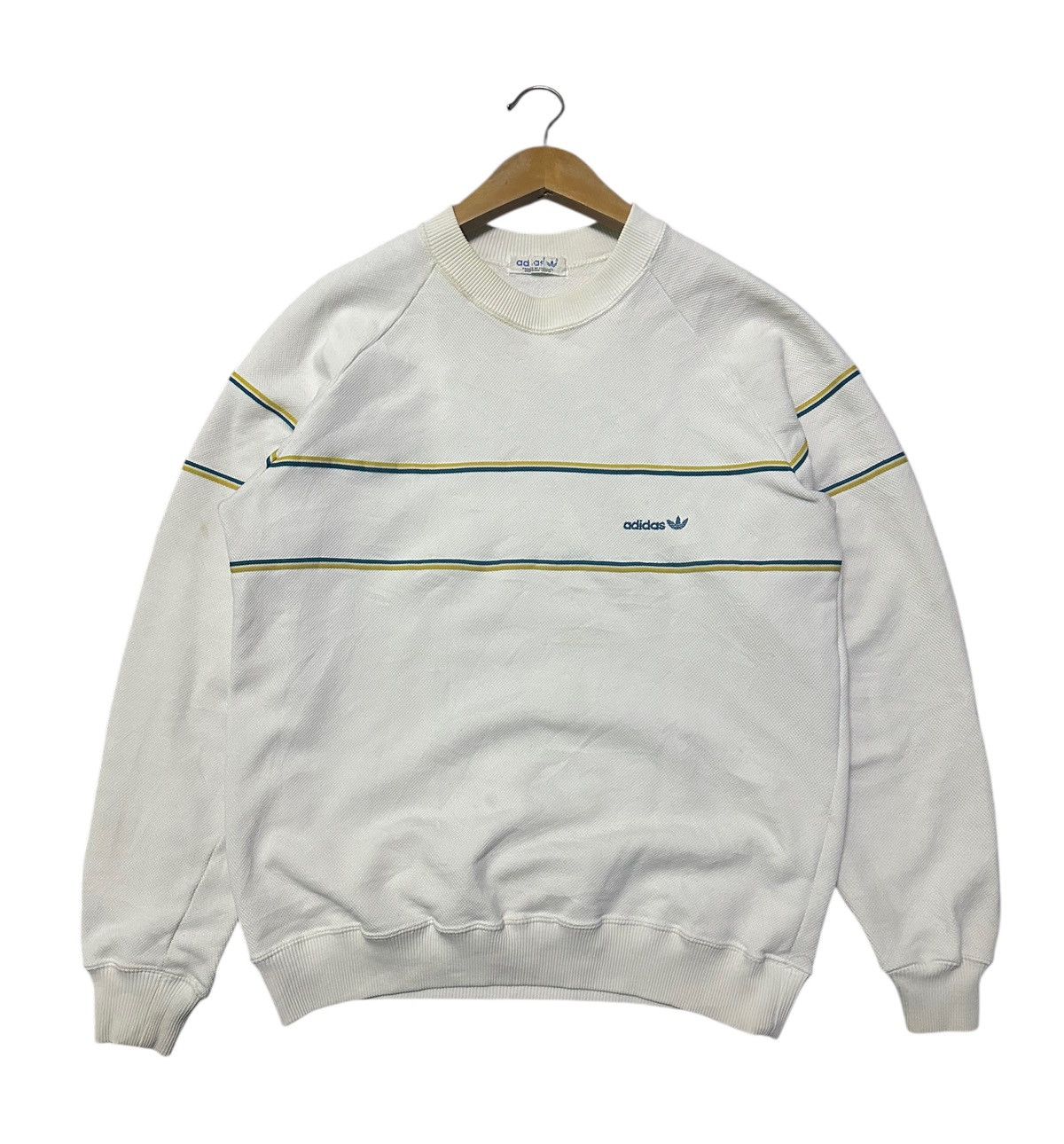 Adidas Vintage 80s Adidas descente crewned sweatshirt Size US M / EU 48-50 / 2 - 6 Thumbnail