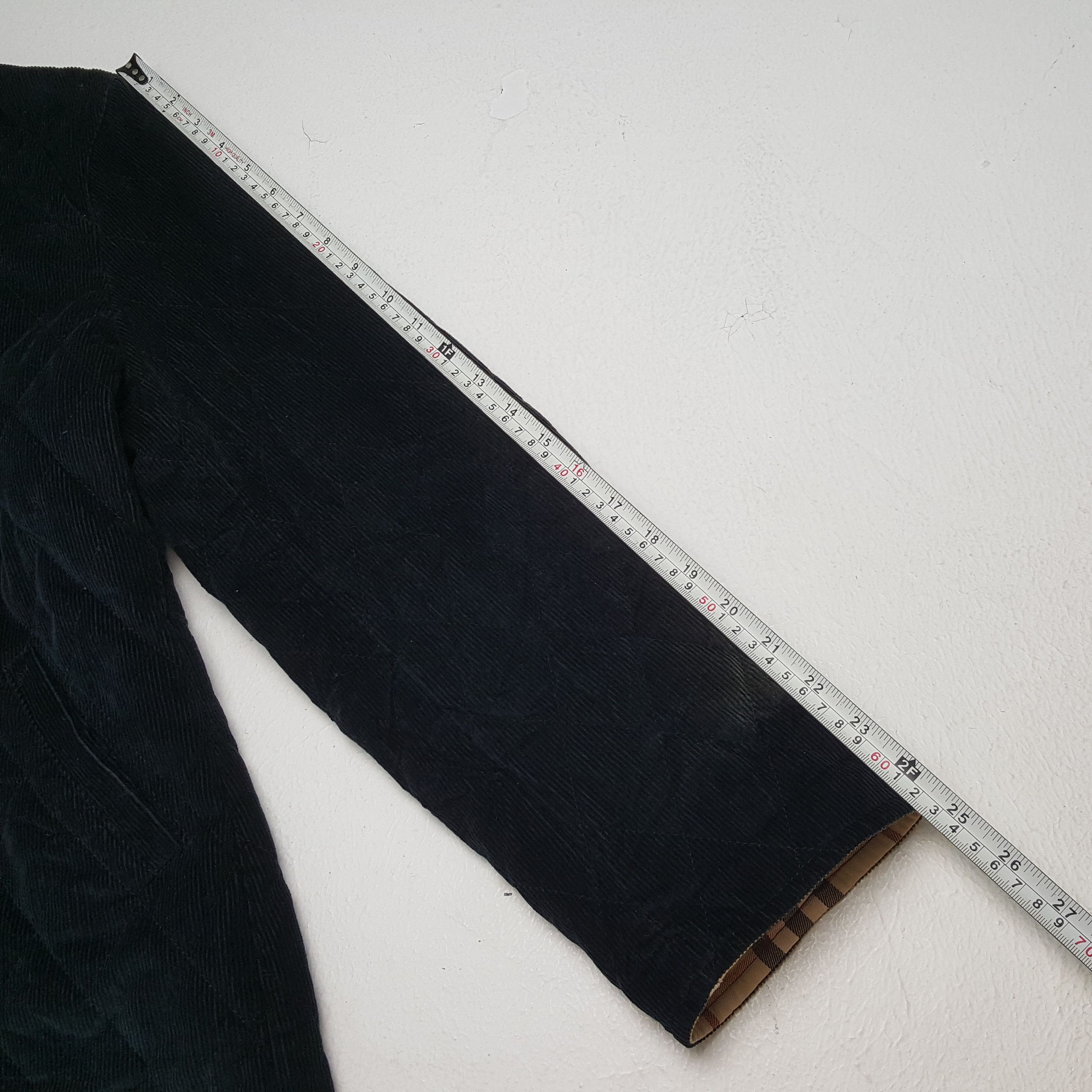 Burberry × Vintage BURBERRY LONDON Fashion Winter Style Custom Art Jacket Size US S / EU 44-46 / 1 - 6 Thumbnail