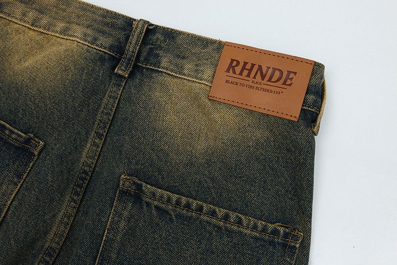 Vintage High street American retro washed work jeans for men Size US 32 / EU 48 - 5 Thumbnail