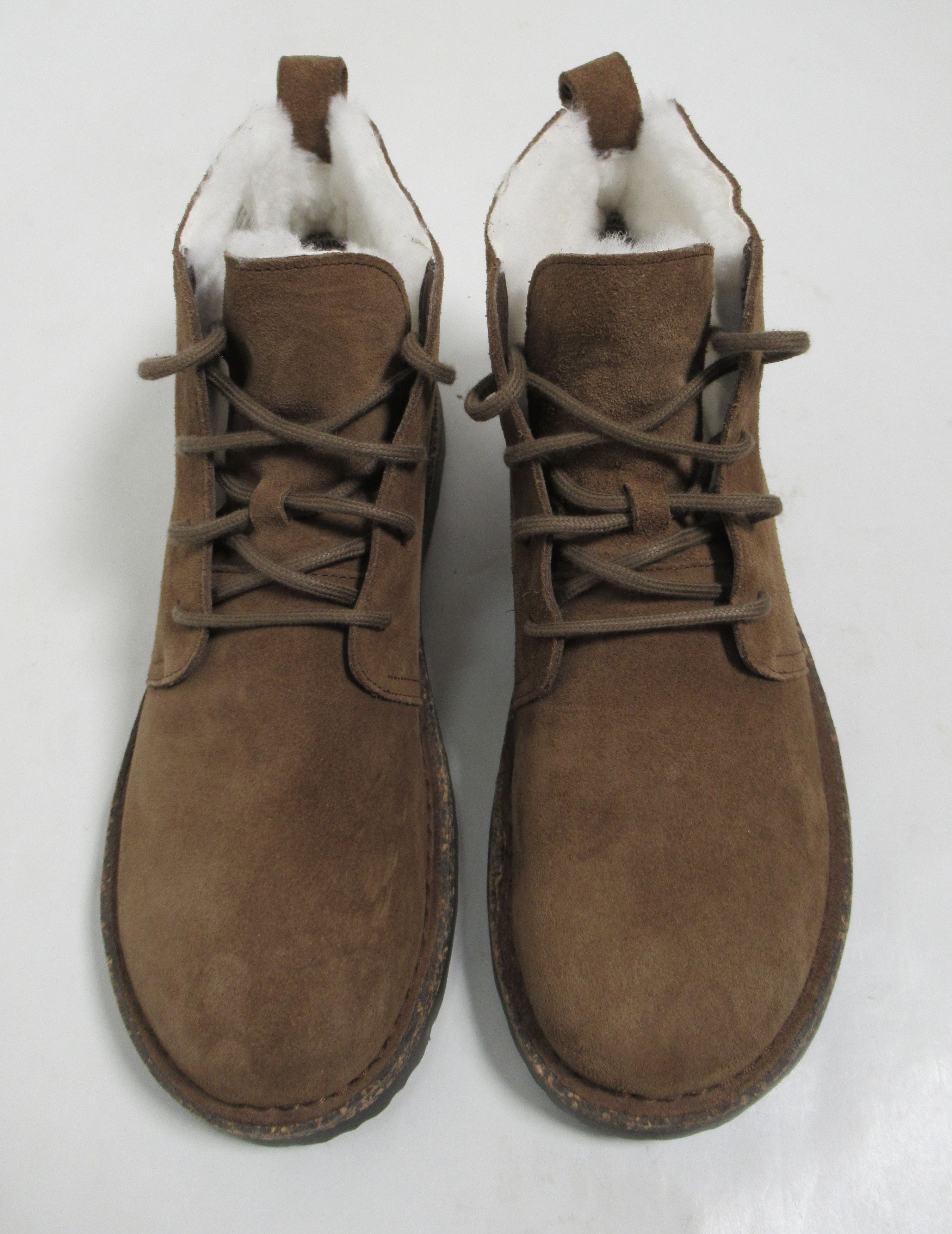 Birkenstock Unisex Uppsala Mid Suede Leather Boot Dark Tea 9 US M / 11 US L Birkenstock Uppsala Mid Chukka dark tea suede main image 4