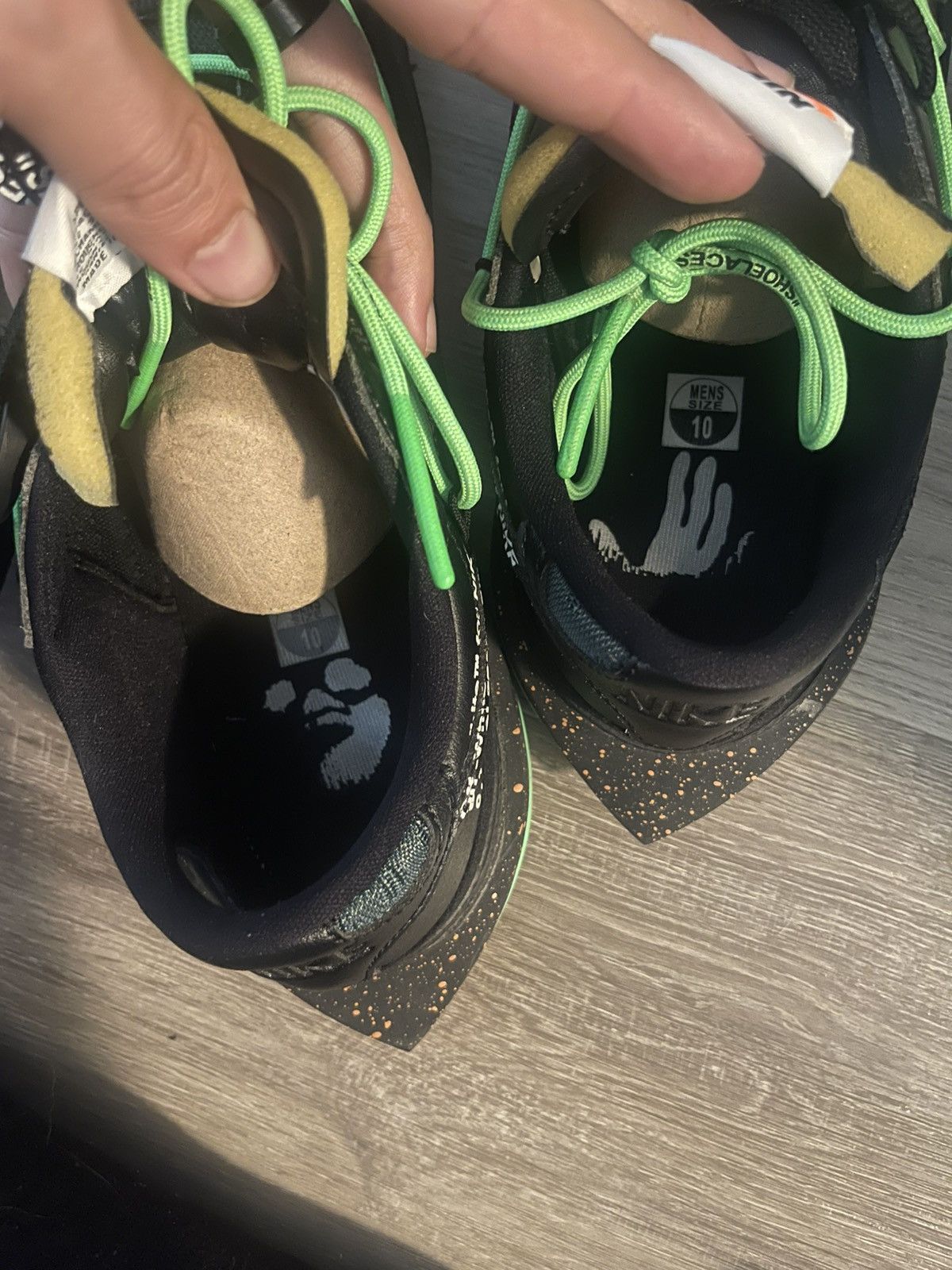 Nike × Off-White × Virgil Abloh BLAZER LOW ‘77 OFF-WHITE NIKE Size US 10 / EU 43 - 4 Thumbnail