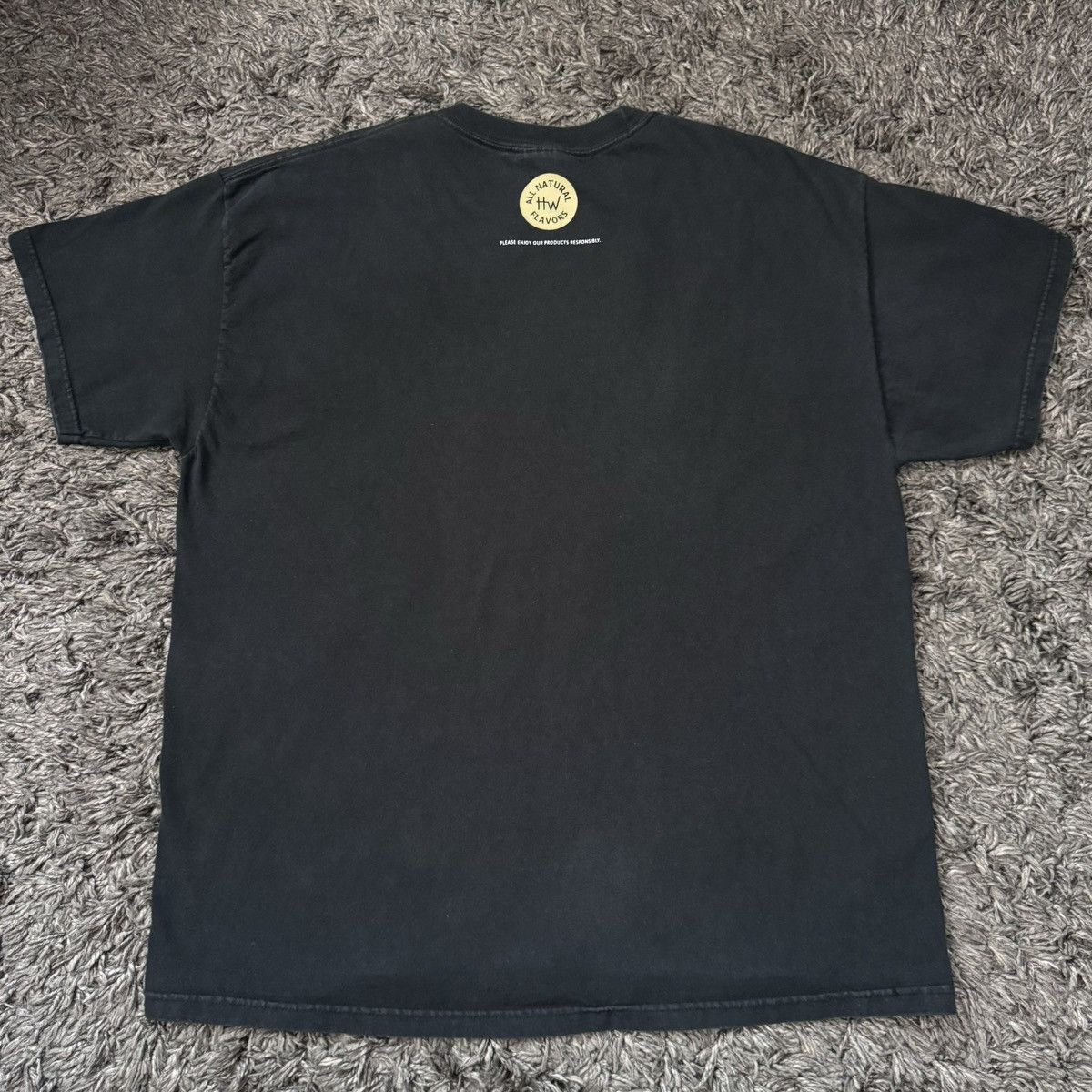 Other Vintage Hiram Walker Liquor Promo Faded Black Tee Size US XL / EU 56 / 4 - 4 Thumbnail