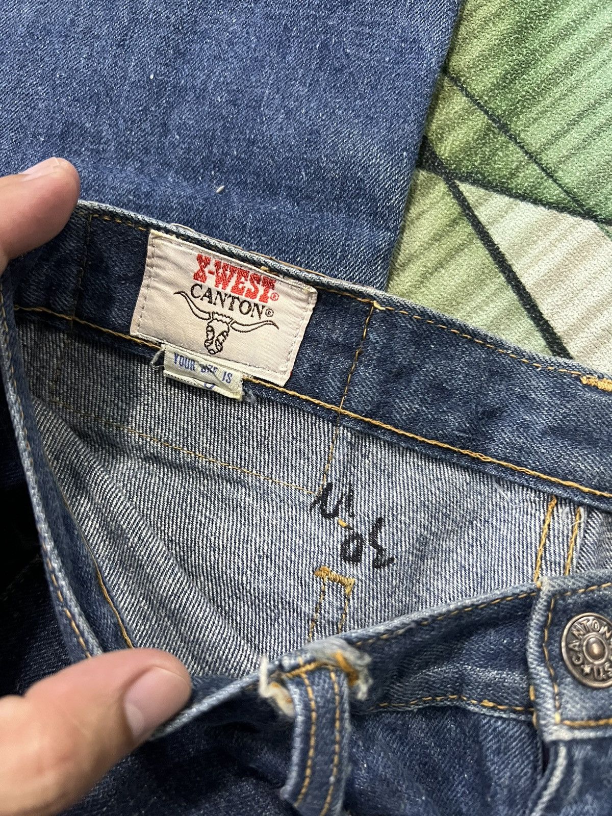 Japanese Brand × Vintage VINTAGE X-WEST CANTON FLARE BOOTCUT Size US 29 - 15 Thumbnail