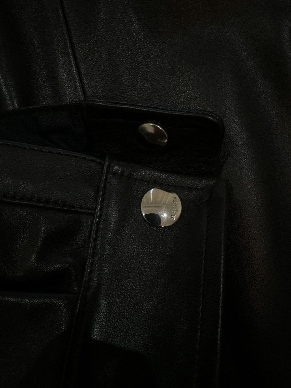Marni Marni Leather Jacket Size US L / EU 52-54 / 3 - 6 Thumbnail