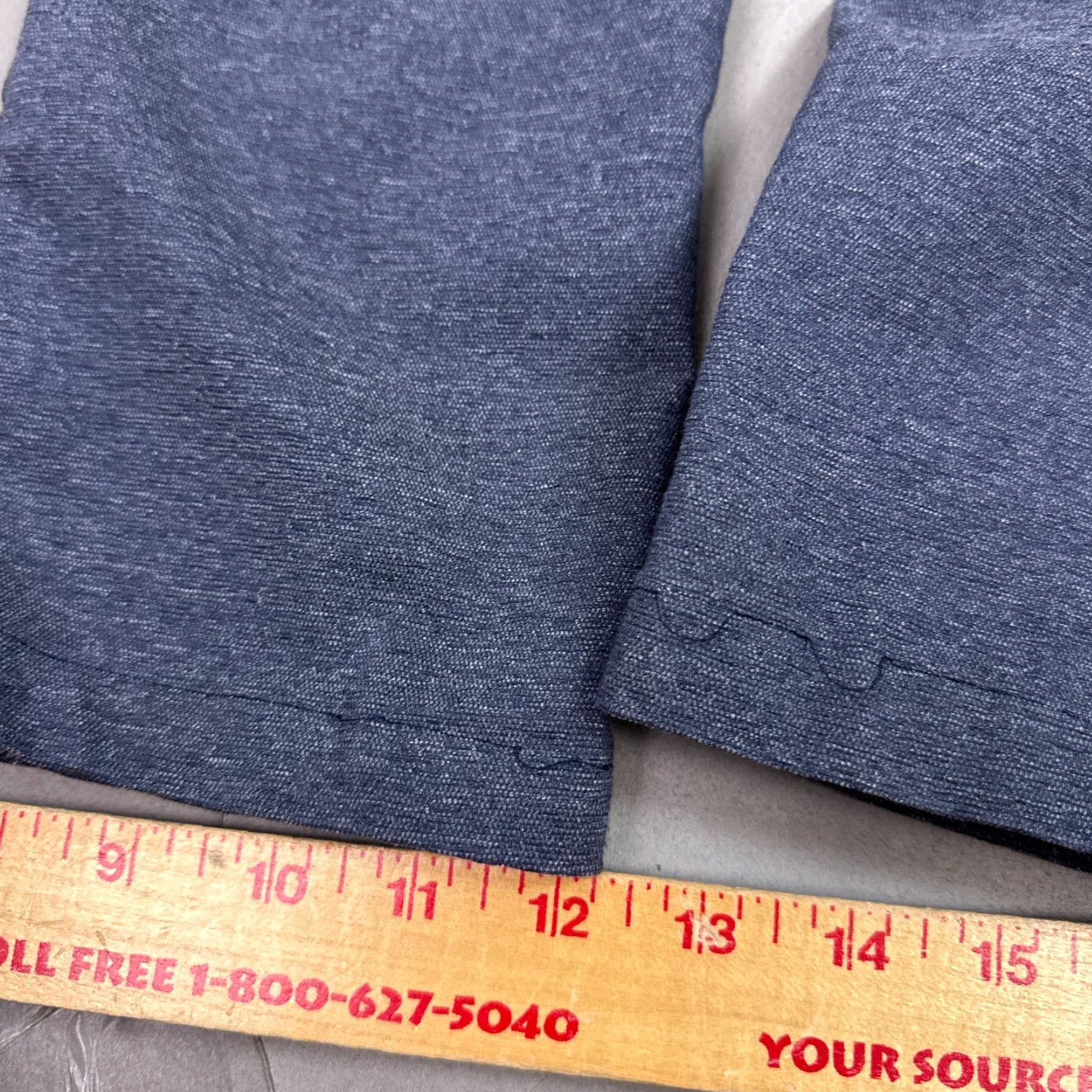 Lululemon Lululemon Mens Pants 30x32 Blue ABC Tech Canvas Heathered Slim Office Work Golf Size US 30 / EU 46 - 5 Thumbnail