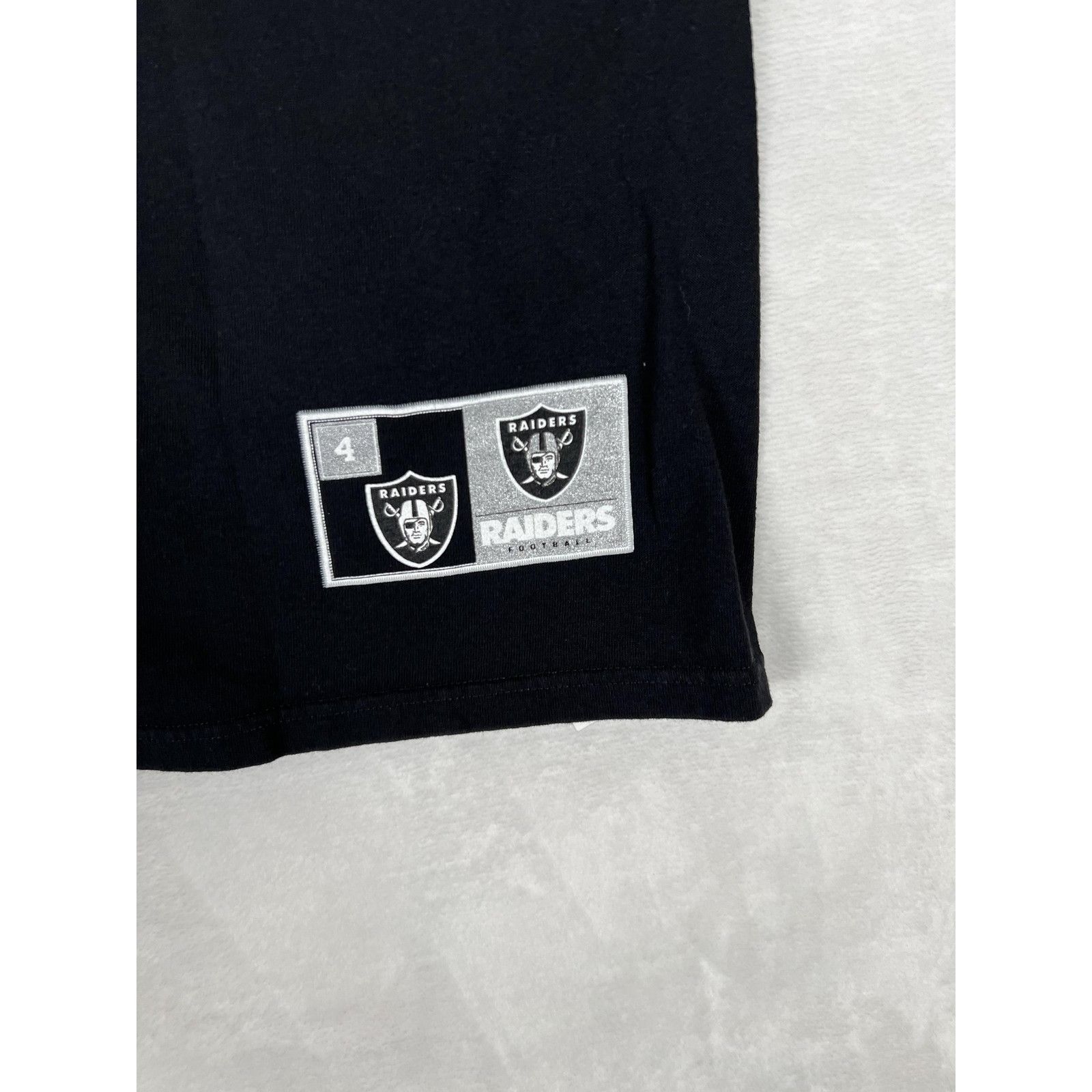 Majestic Las Vegas Raiders T-Shirt Tee Mens 2XL Black NFL Football Ma Size US XXL / EU 58 / 5 - 4 Thumbnail