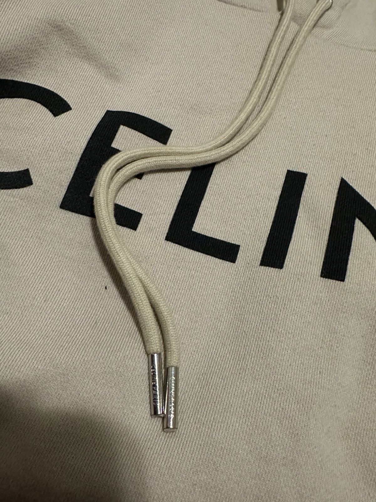 Celine Celine Loose Cotton Fleece Hoodie Size US M / EU 48-50 / 2 - 2 Thumbnail