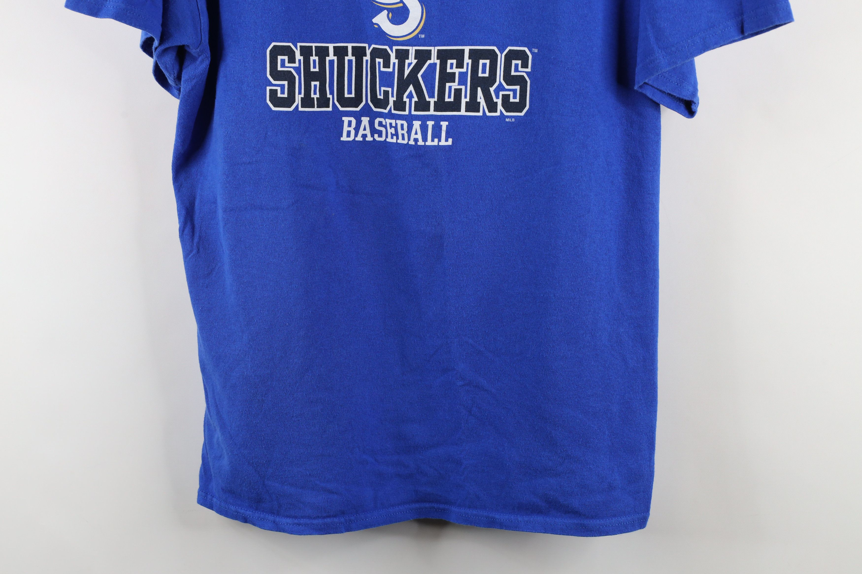 Vintage Vintage Baseball Biloxi Shuckers Short Sleeve T-Shirt Size US L / EU 52-54 / 3 - 3 Thumbnail