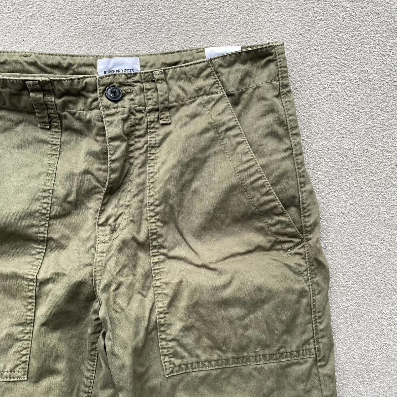 Norse Projects Norse Projects Carpenter Cargo Jarl Baker Trousers Pants Size US 30 / EU 46 - 3 Thumbnail