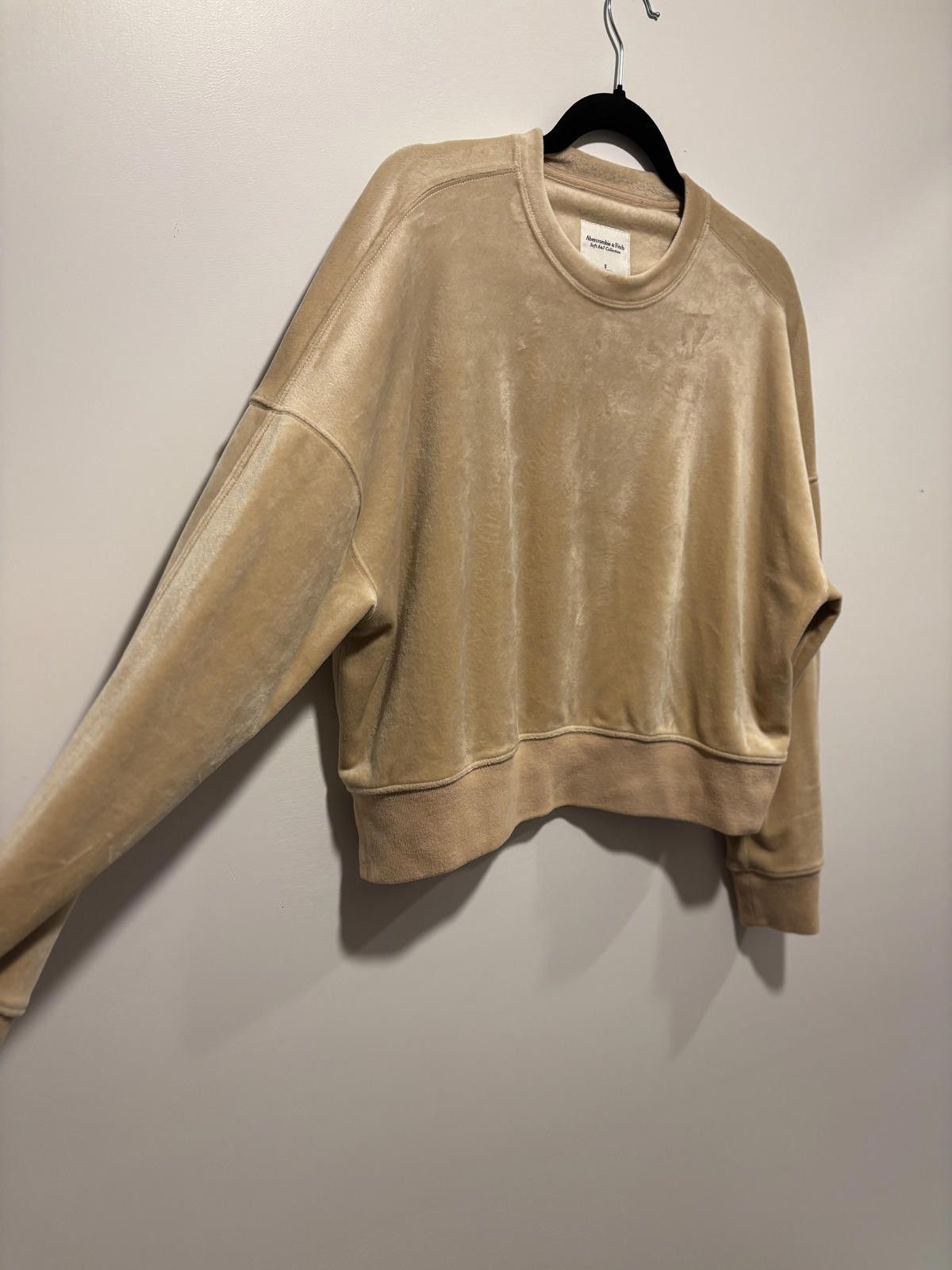 Abercrombie & Fitch Abercrombie & Fitch Soft A&F Collection Beige Sweatshirt, S Size S / US 4 / IT 40 - 4 Thumbnail