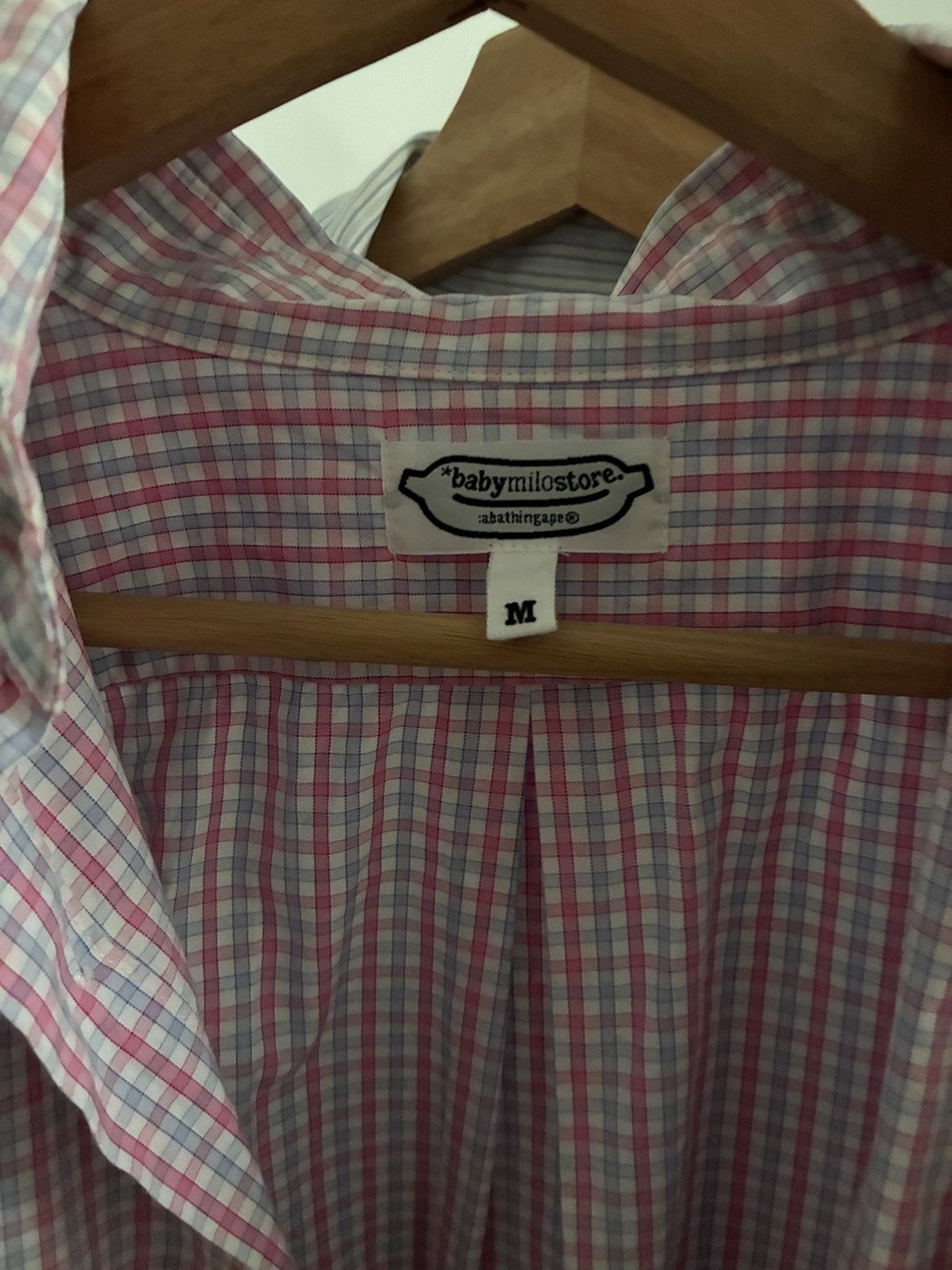 Bape Baby Milo Button Up Size US M / EU 48-50 / 2 - 4 Thumbnail