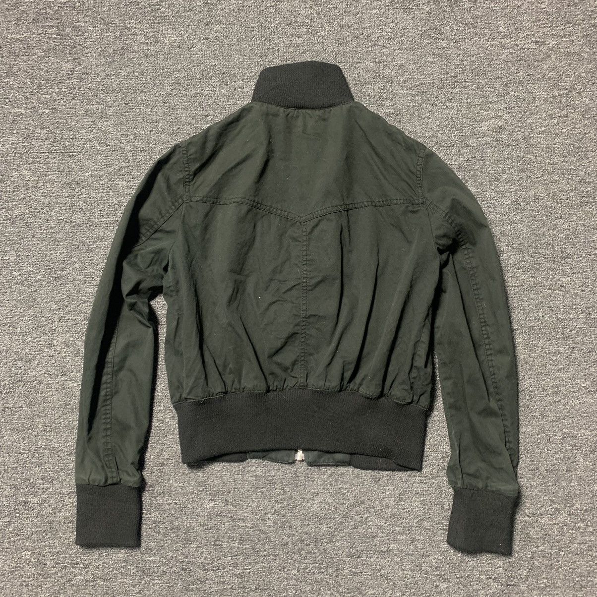 Other Vintage black parachute bomber pockets crop Diveded Jacket Size S / US 4 / IT 40 - 8 Thumbnail