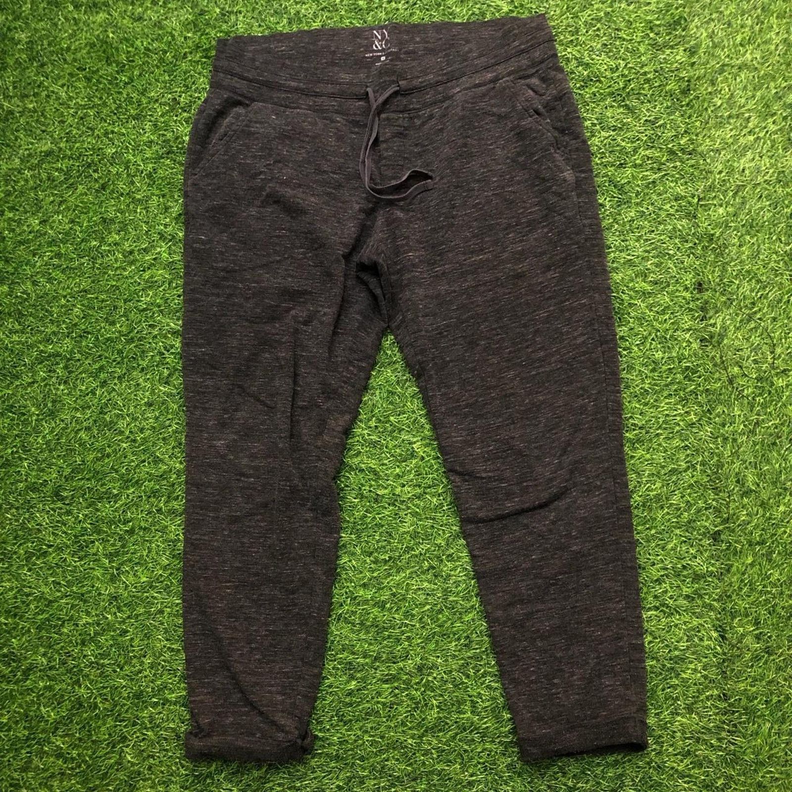 Other Women's Grey New York & Co. Cuffed Sweatpants Size 34" / US 12 / IT 48 - 2 Thumbnail