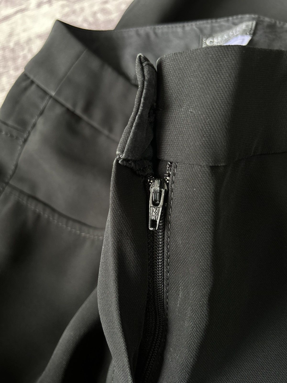 Chanel Vintage Chanel Trousers Black Pants Size 27" / US 4 / IT 40 - 17 Thumbnail