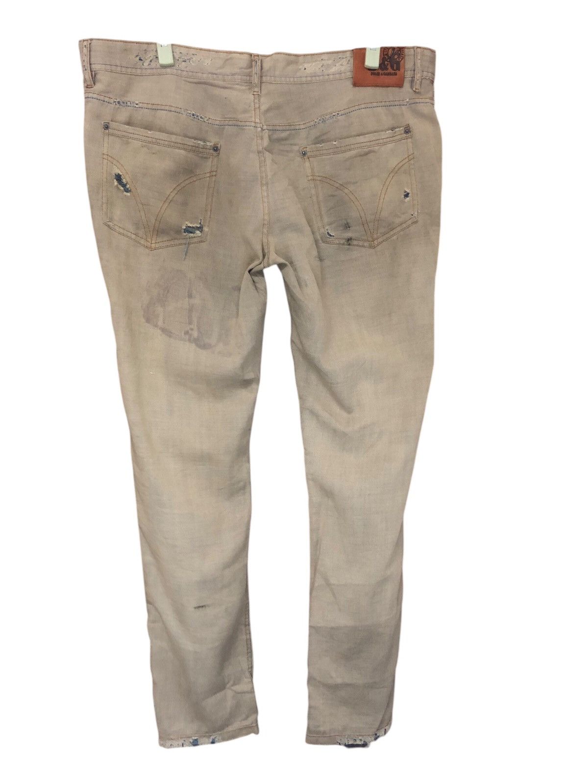Dolce & Gabbana Distressed Dolce & Gabbana jeans Size US 40 / EU 56 - 2 Thumbnail